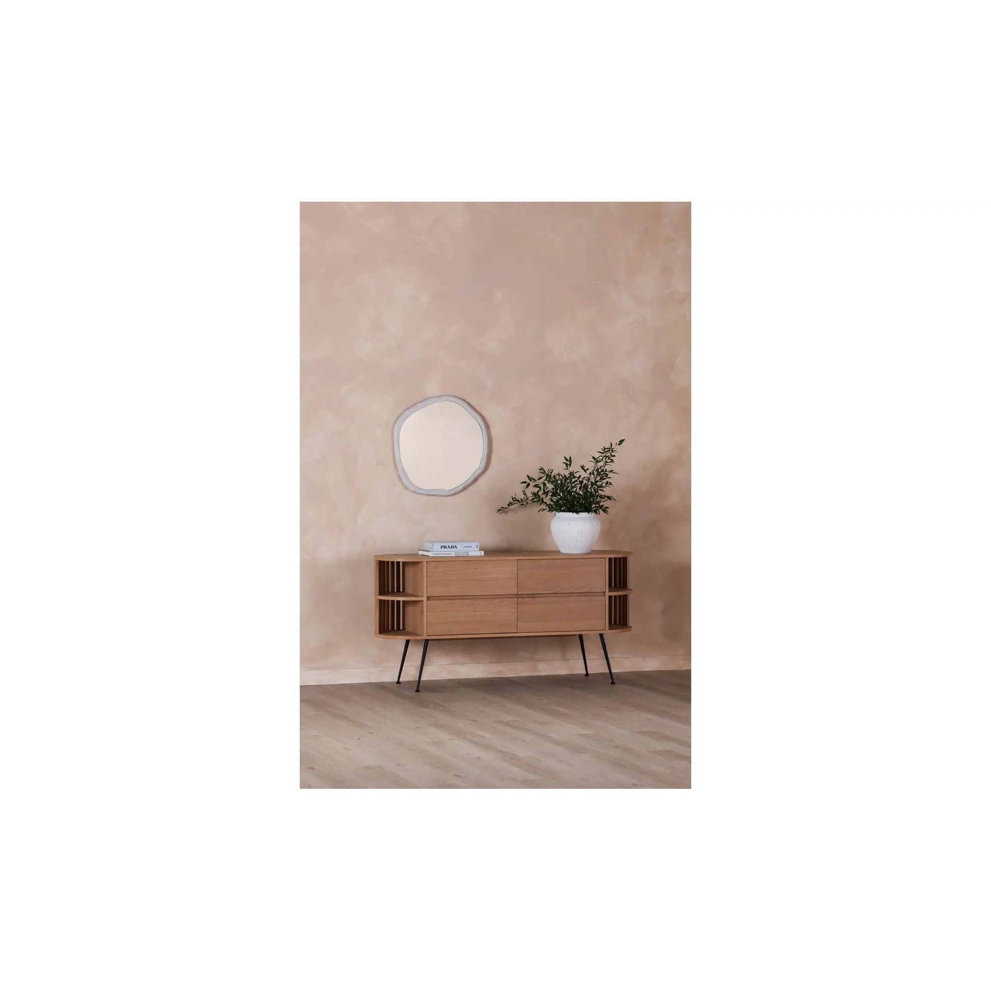 Moe's Home Collection Henrich White Sideboard White - Image 3