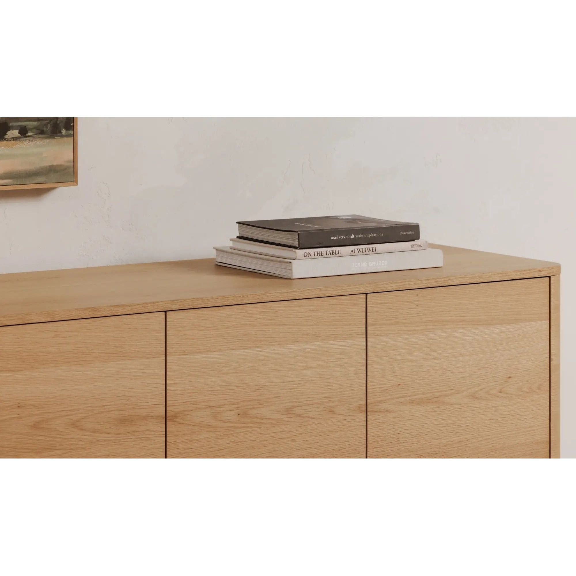 Moe's Home Collection Round Off Natural Oak Sideboard - Image 3