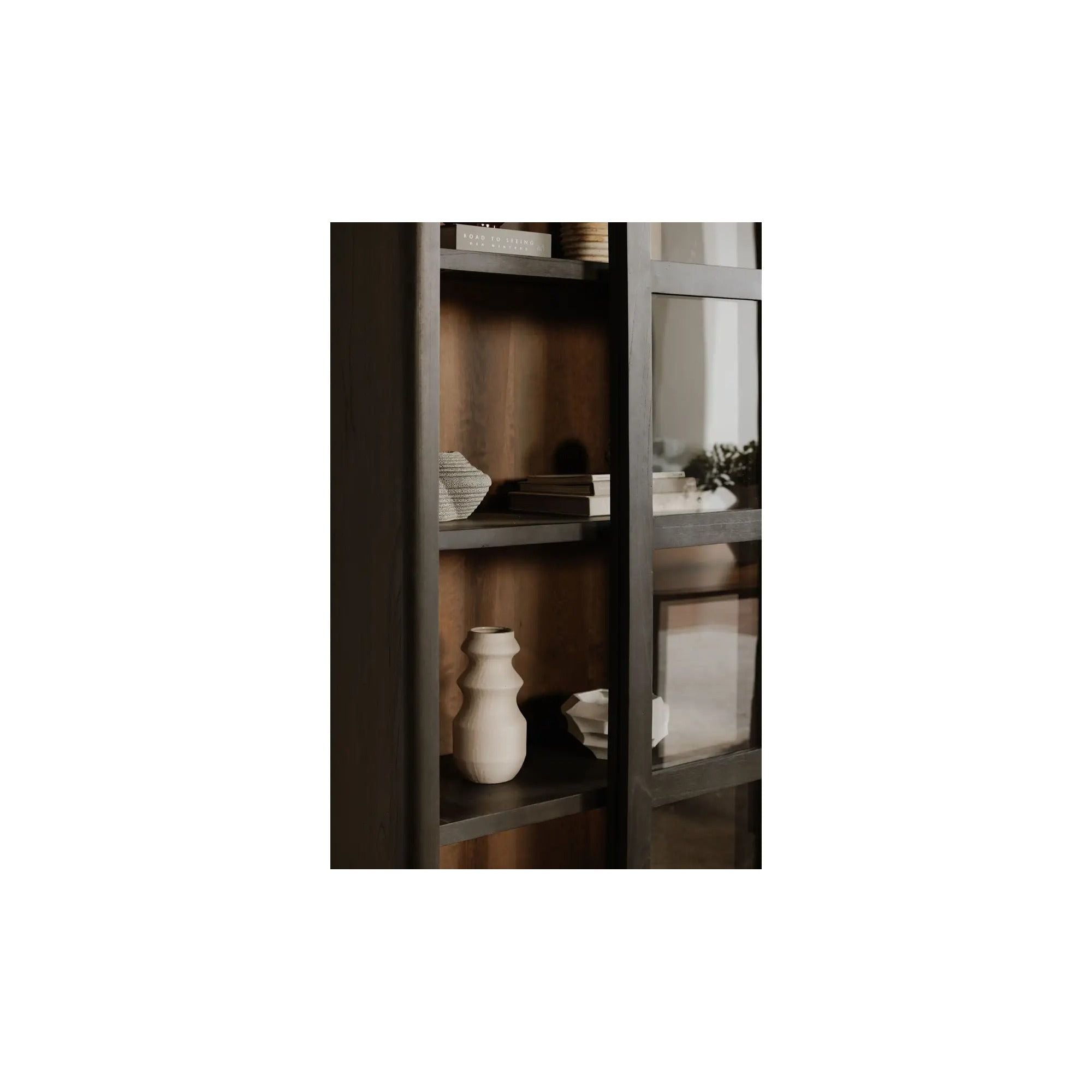 Moe’s Home Collection Mona Black Tall Cabinet - Image 3