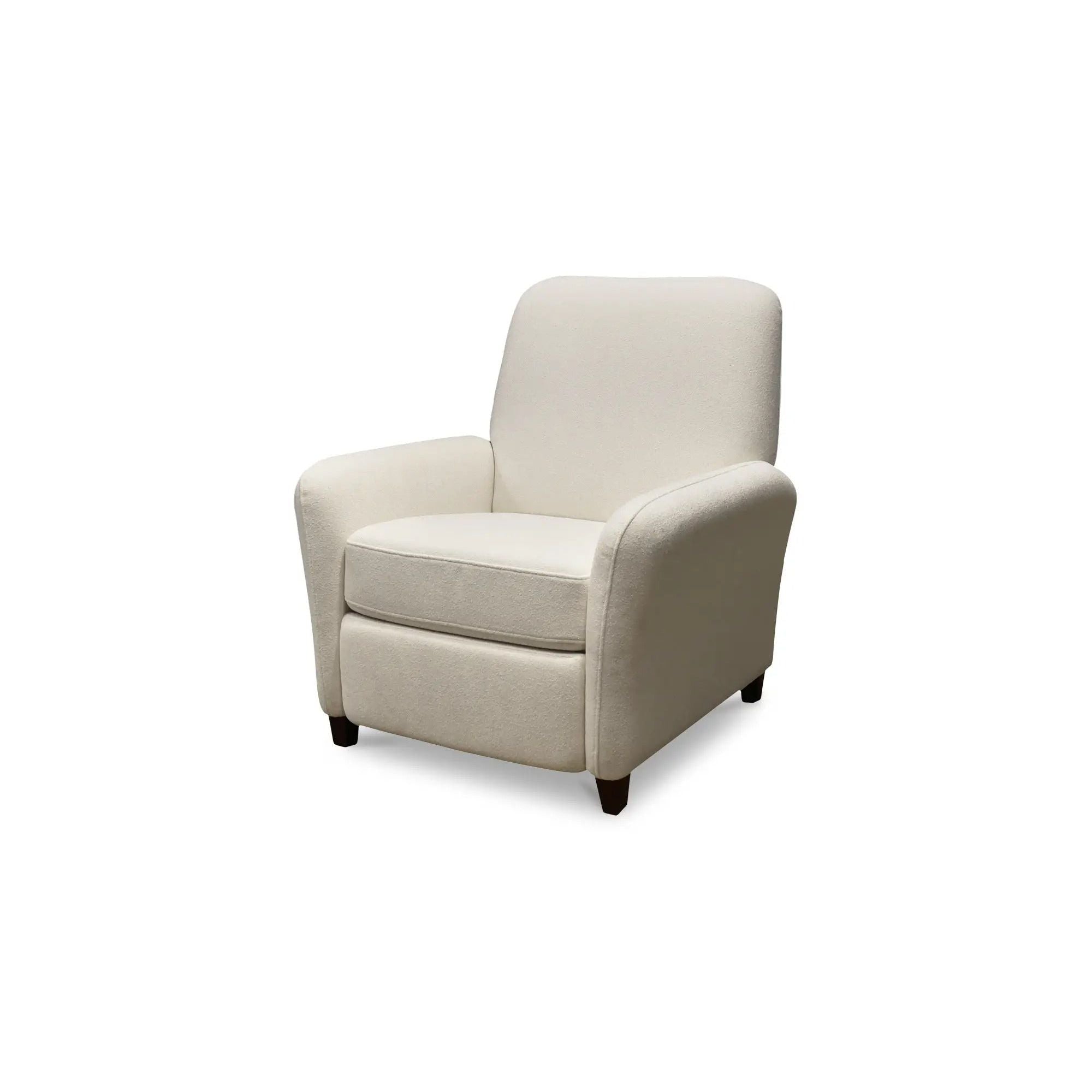 Moe's Home Collection Luna White Recliner Chair - Image 3