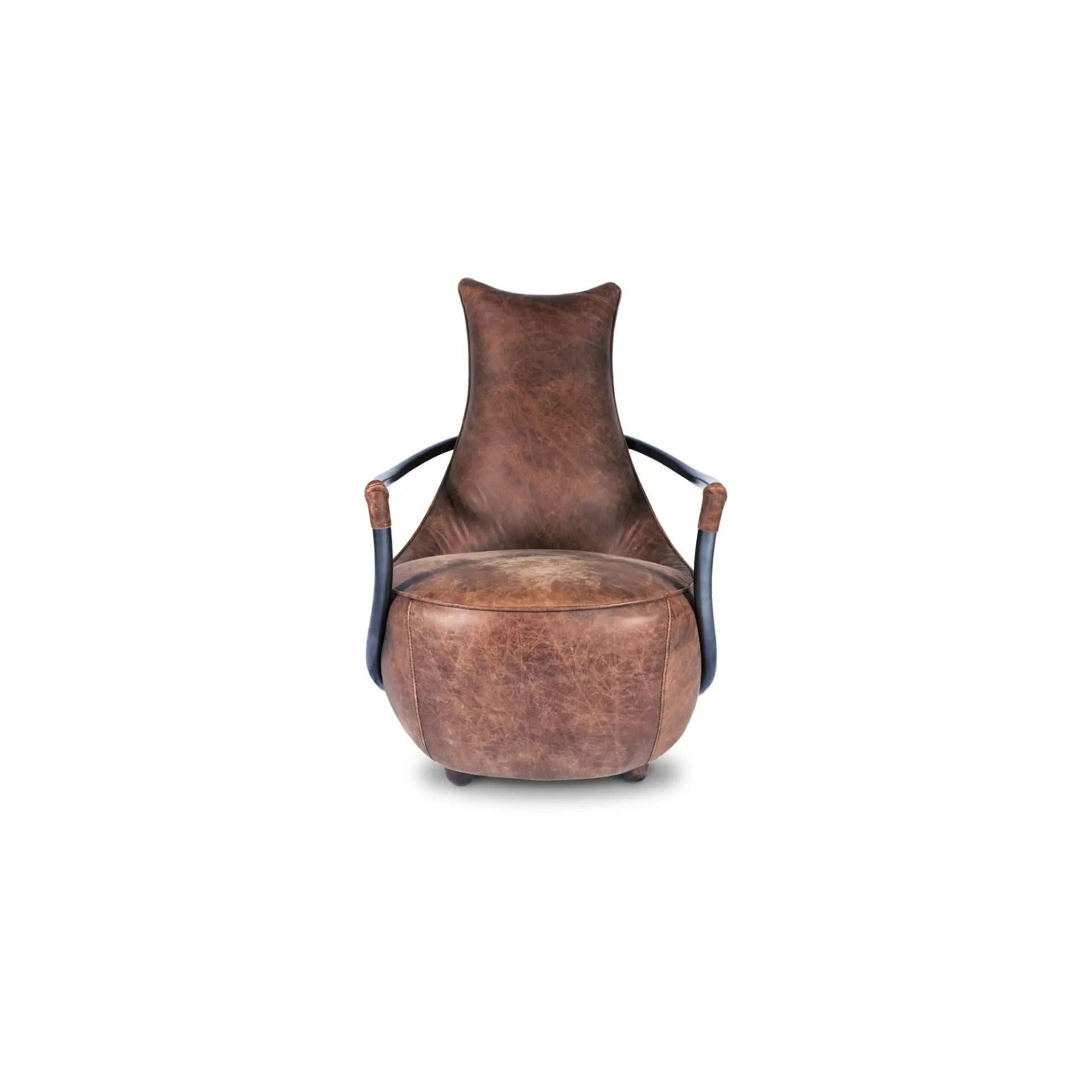 Moe's Home Collection Carlisle Leather Club Chair - Image 3