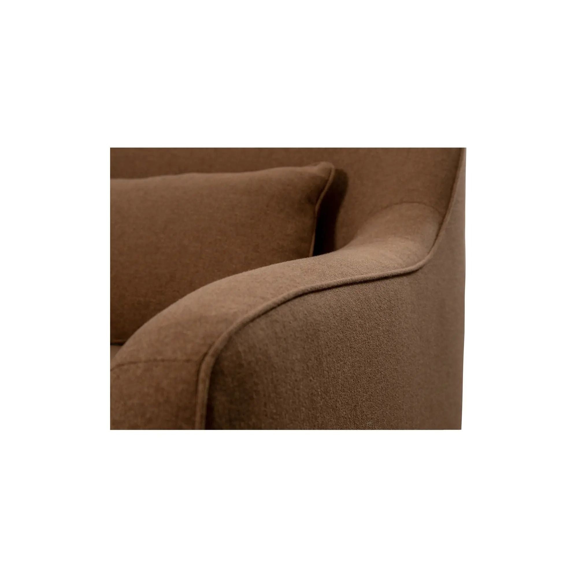 Moe's Home Collection Amira Rust Accent Chair - Image 3