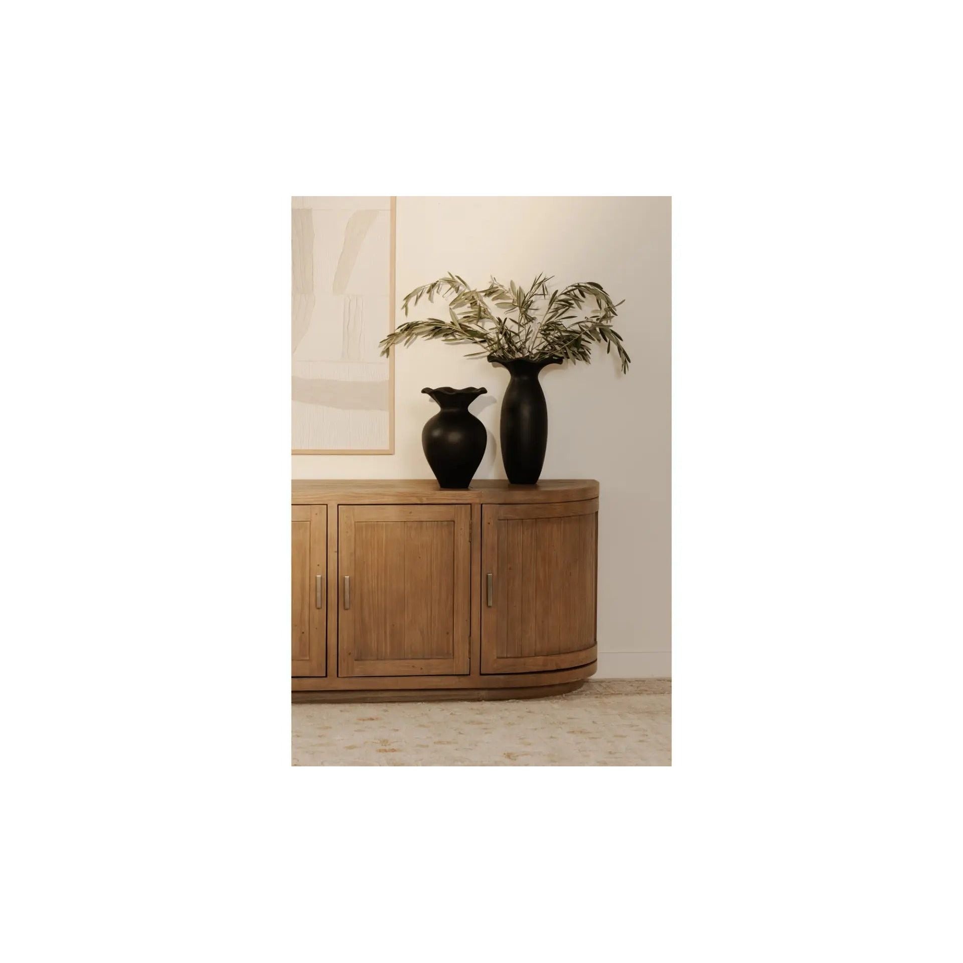 Moe's Home Collection Nicola Media Cabinet ~ Natural Finish - Image 3