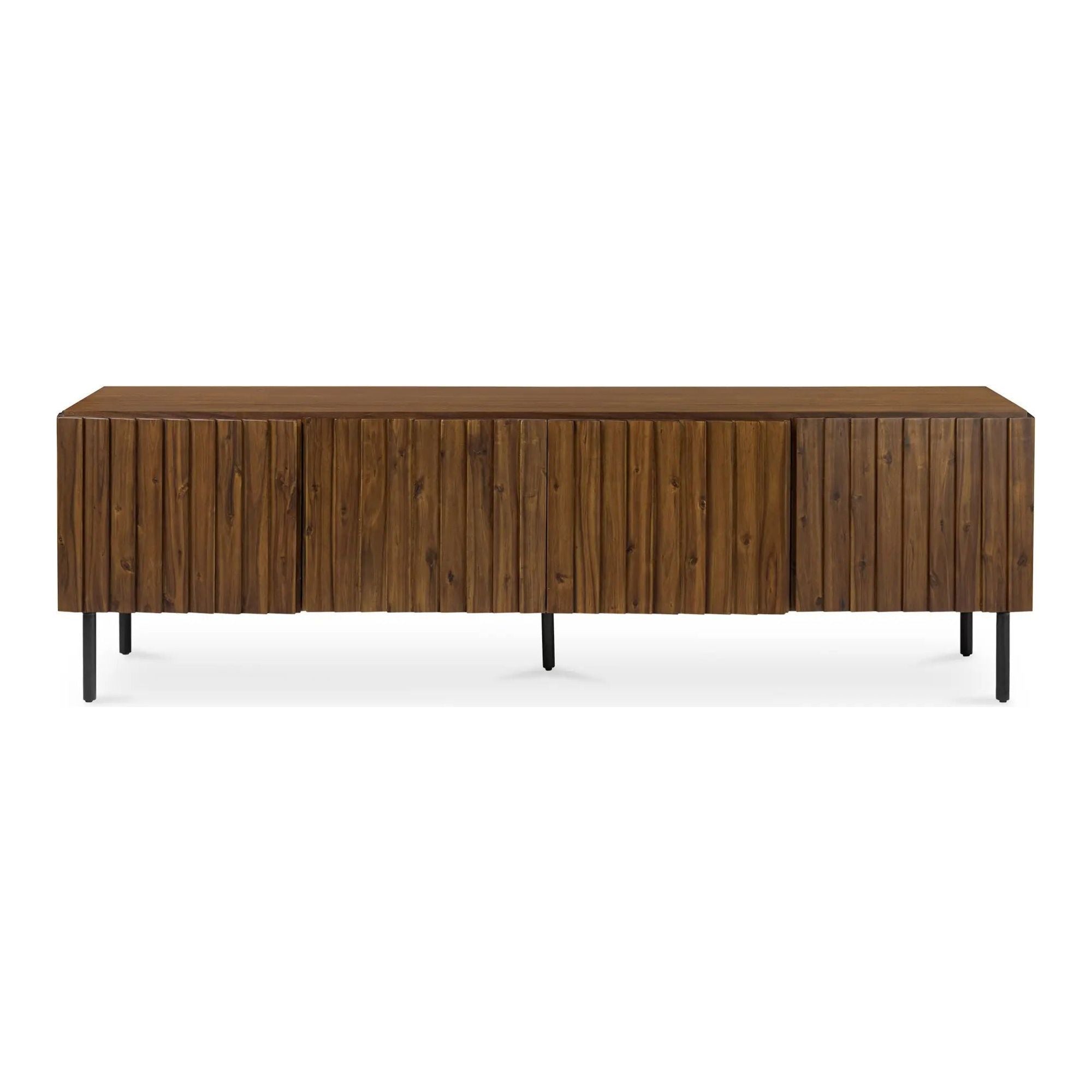 Moe’s Home Collection Lincoln Brown Media Cabinet - Image 3