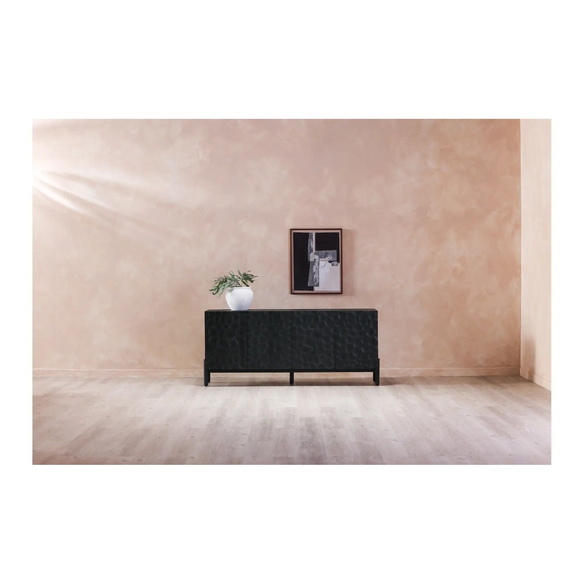 Moe's Home Collection Misaki Black Sideboard - Image 2