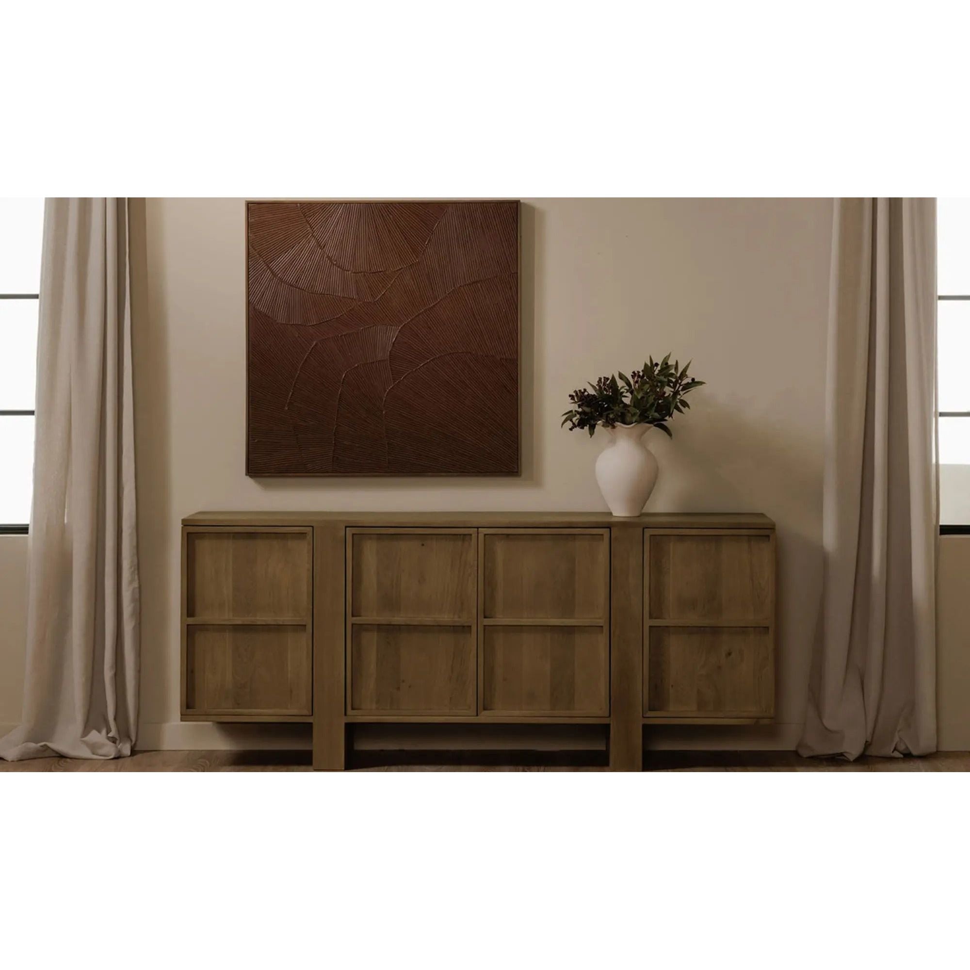 Moe's Home Collection Henley Brown Sideboard - Image 1
