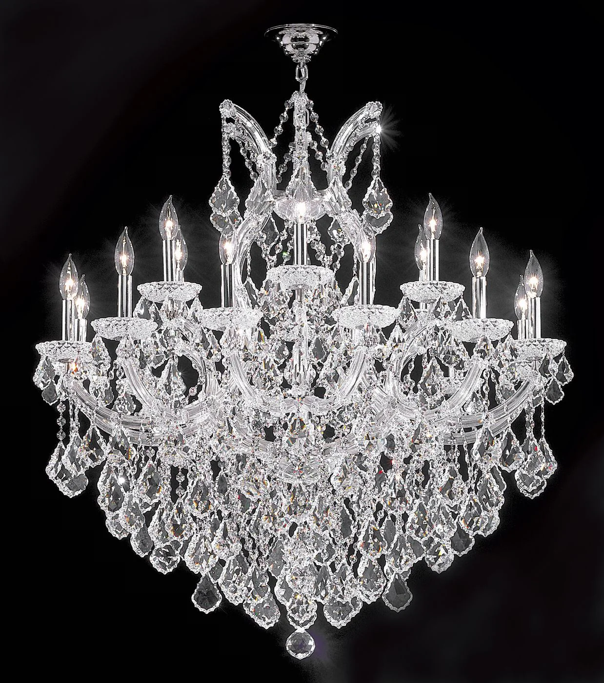 James R. Moder 37" Wide Maria Teresa Grand Chandelier - Image 1