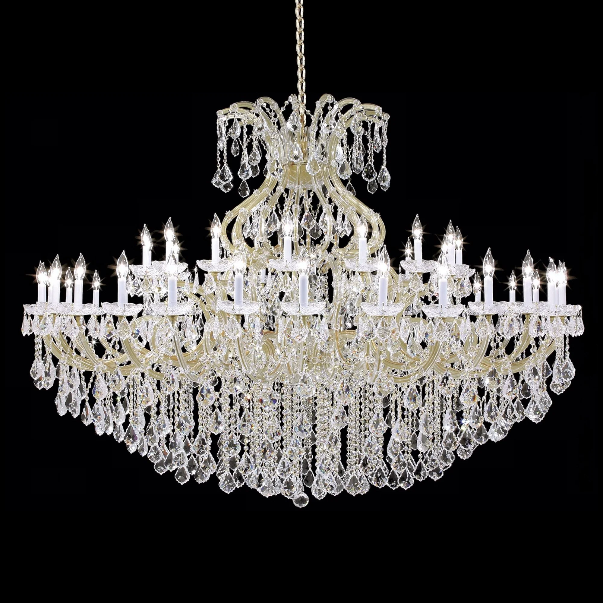 James R. Moder Maria Teresa 77" Wide Grand Chandelier - Image 1