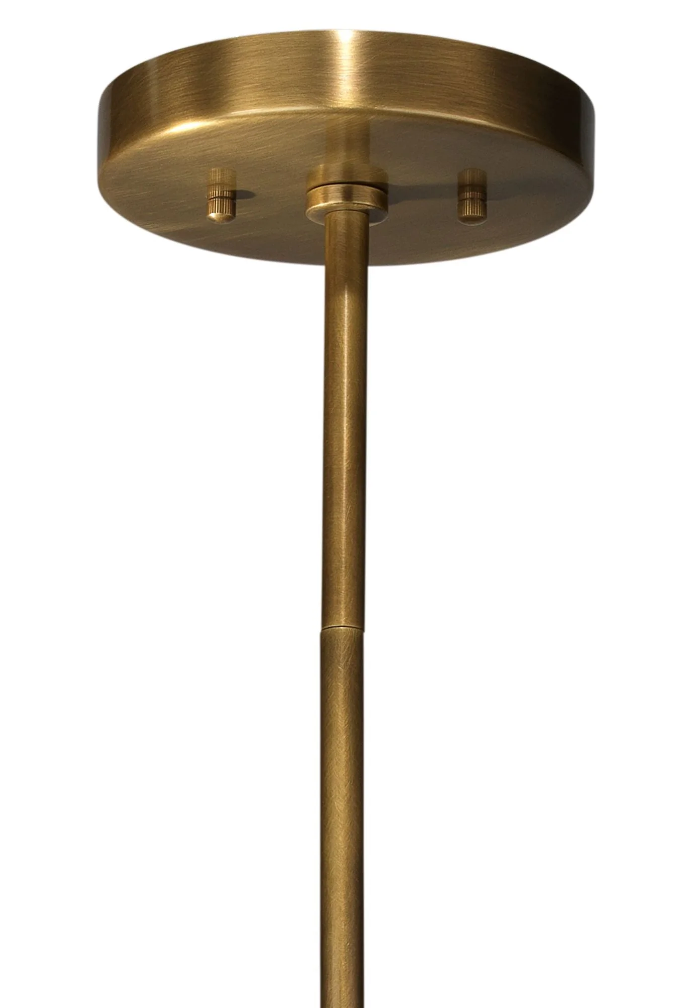 Jamie Young Orbit 30" Wide Antique Brass Metal Chandelier - Image 3