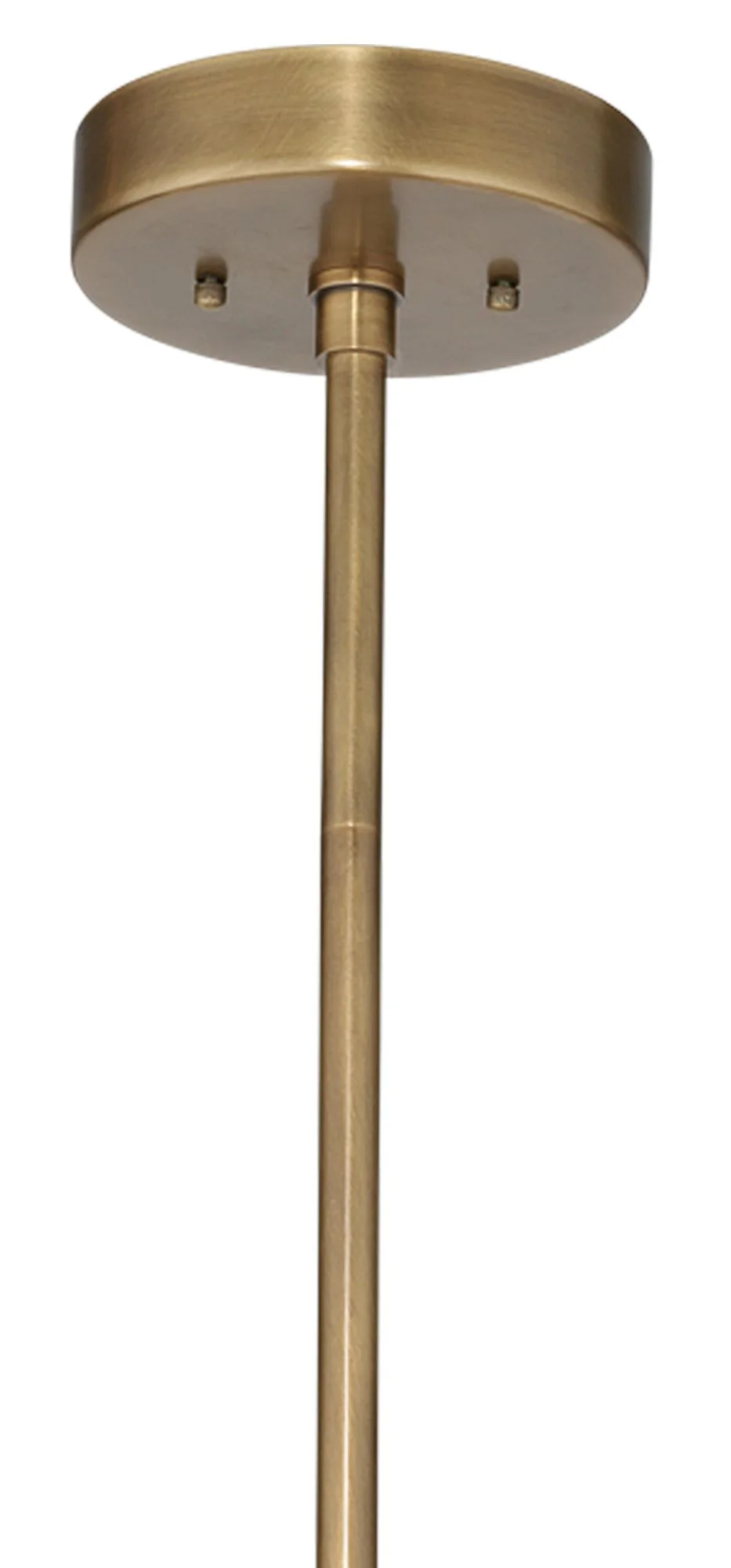 Jamie Young Upsala 32" Wide Antique Brass 8-Light Chandelier - Image 2