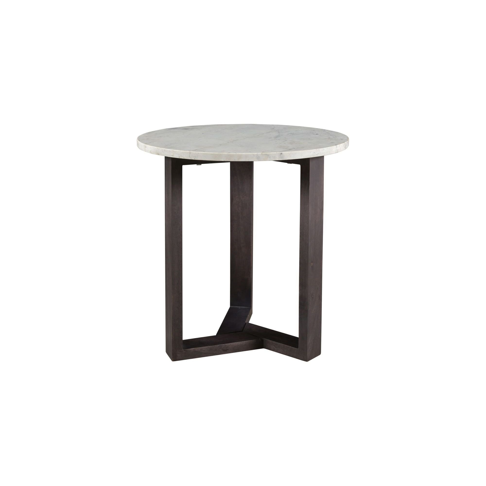 Moe's Home Collection Jinxx Charcoal Grey Side Table - Image 1
