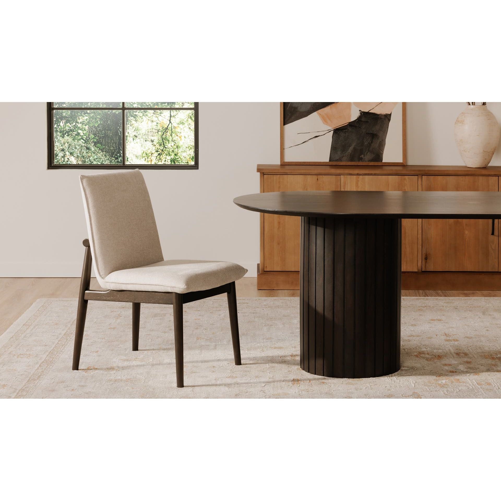 Moe's Home Povera Dining Table Black - Image 3