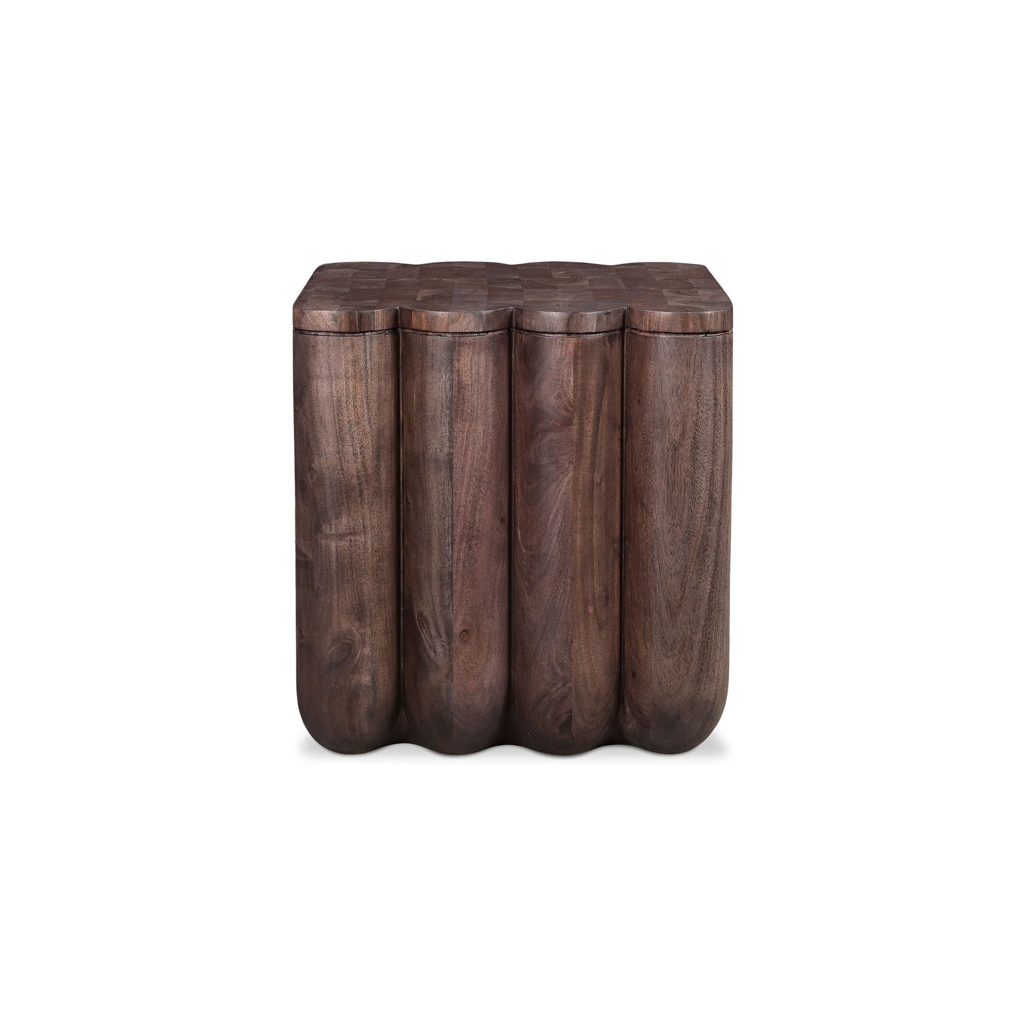 Moe's Home Collection Punyo Punyo Espresso Brown Accent Table - Image 1