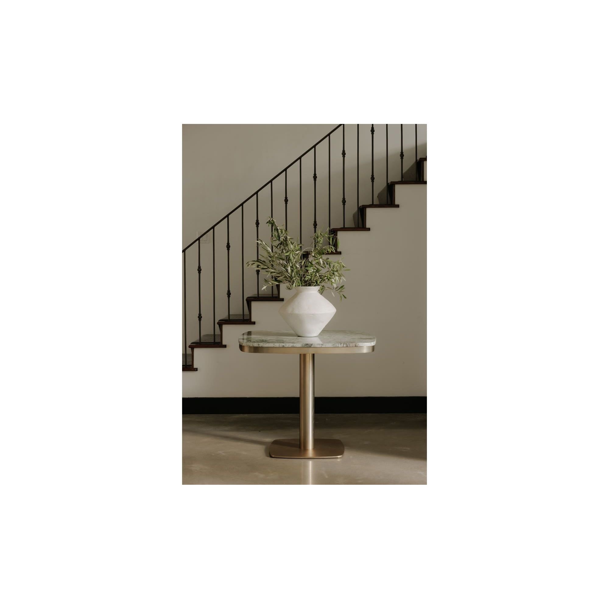 Moe's Home Celeste Cafe Table Green Onyx Marble - Image 2