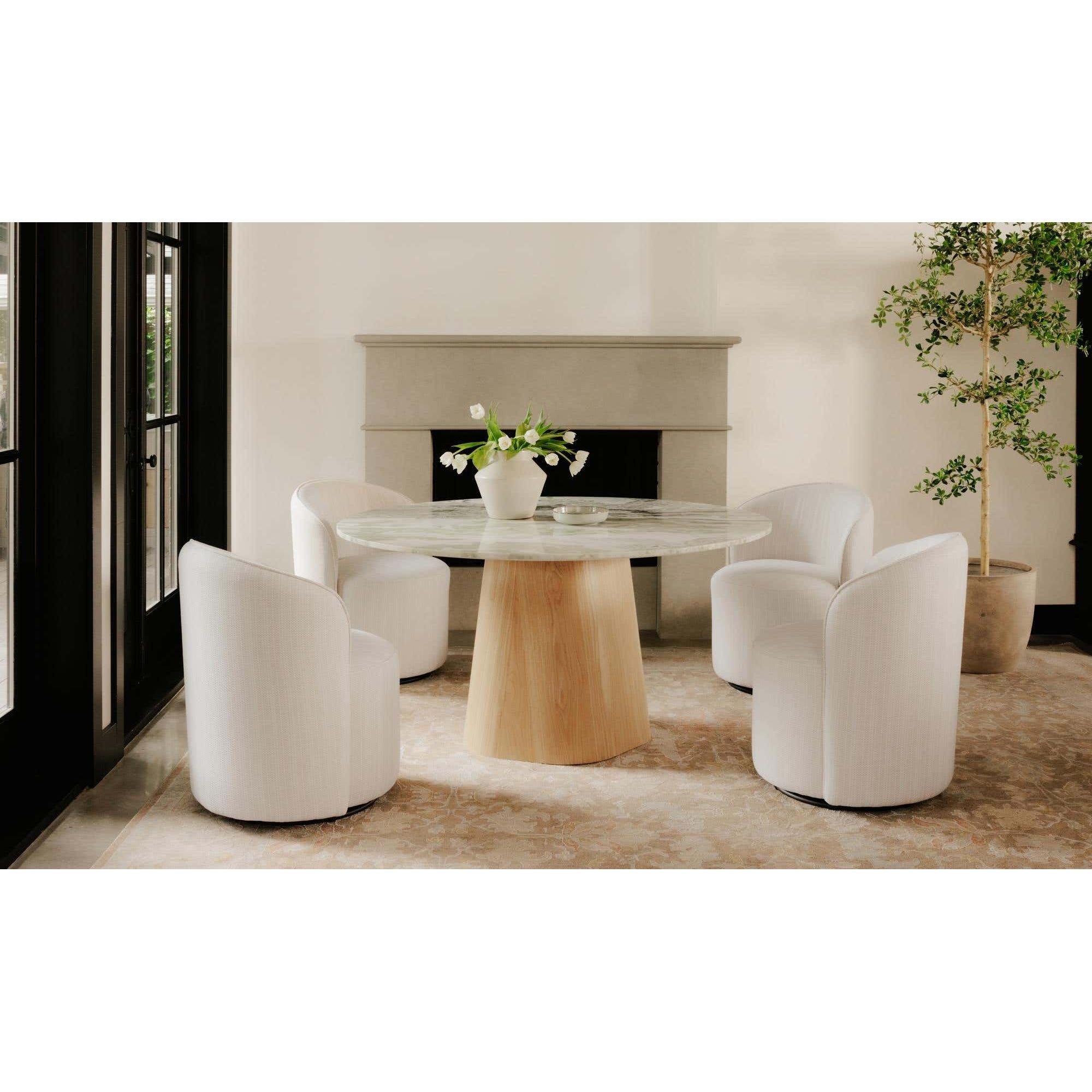 Moe's Home Evelyn Dining Table Onyx Marble - Image 2