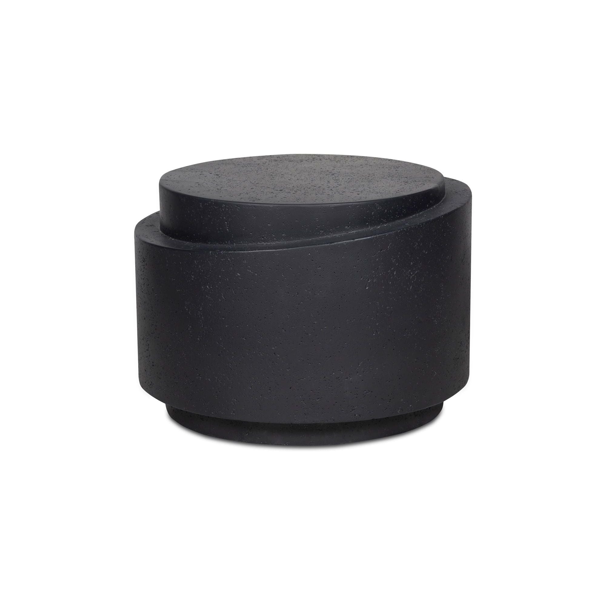 Moe's Home Collection Cosmo Black Outdoor Accent Table - Image 1