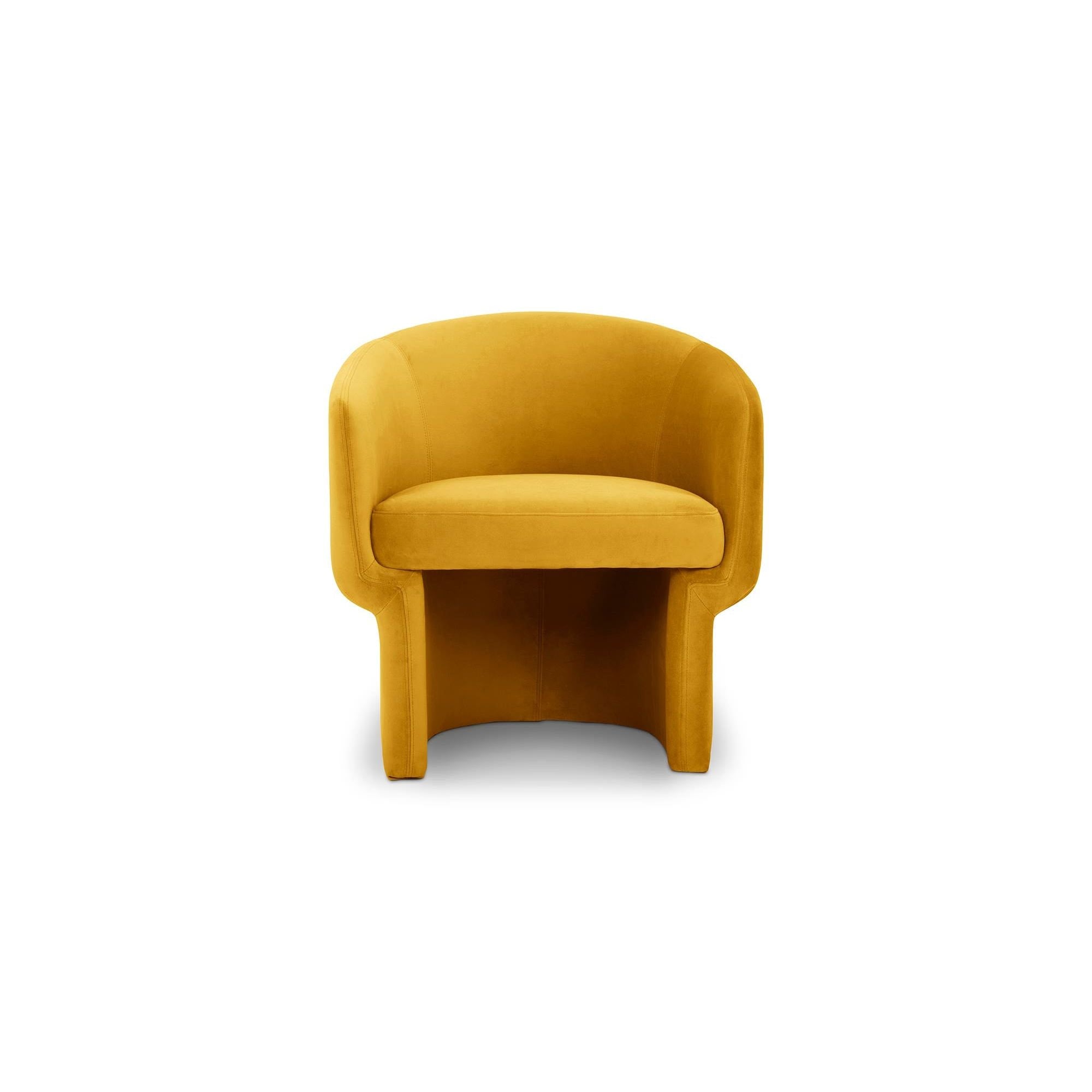 Moe's Home Collection Franco Chair ~ Mustard - Image 1