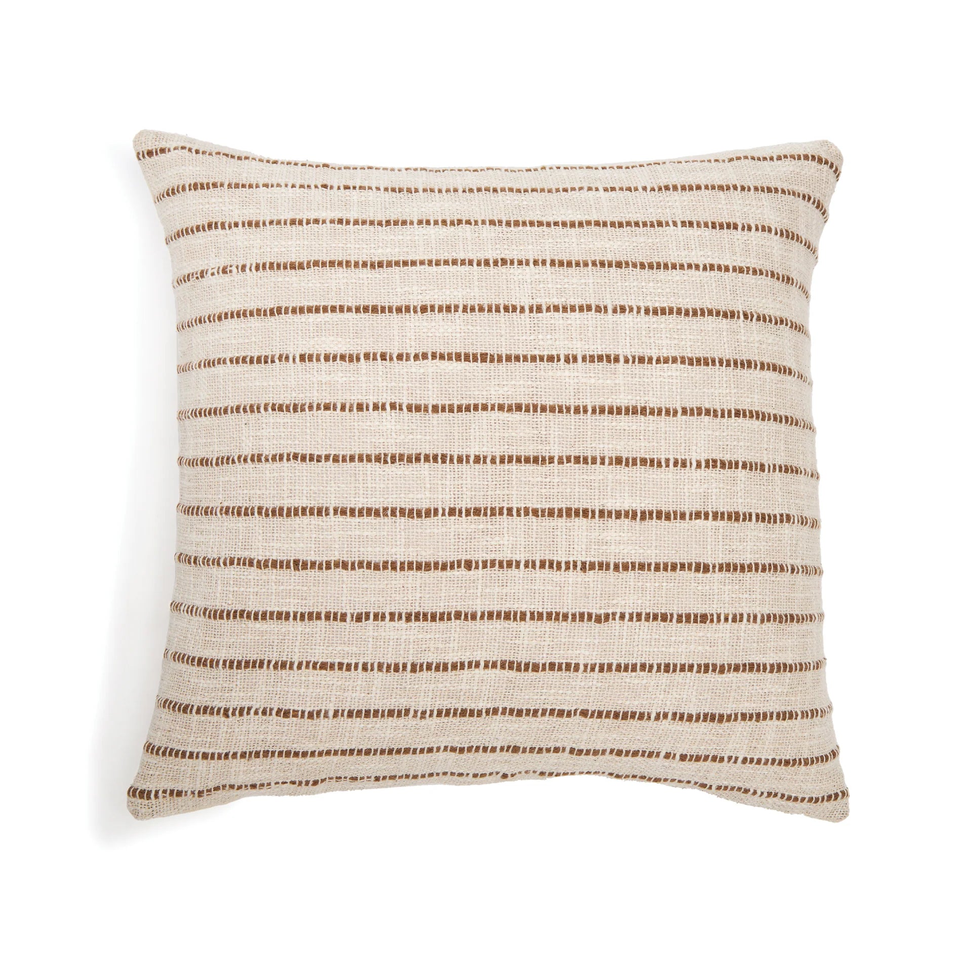Pom Pom at Home Jojo Hand Woven Striped Pillow with Insert ~ 20 x 20 ~ Available in 3 Colors - Image 3