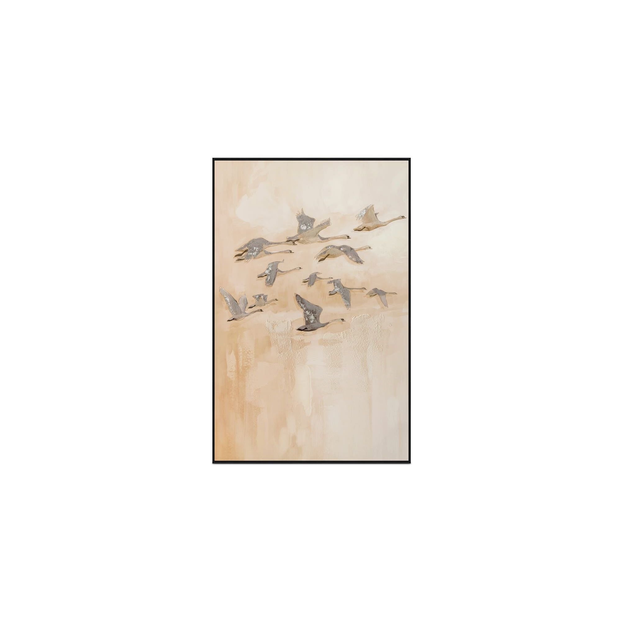 Moe's Home Unison Framed Painting - Image 1