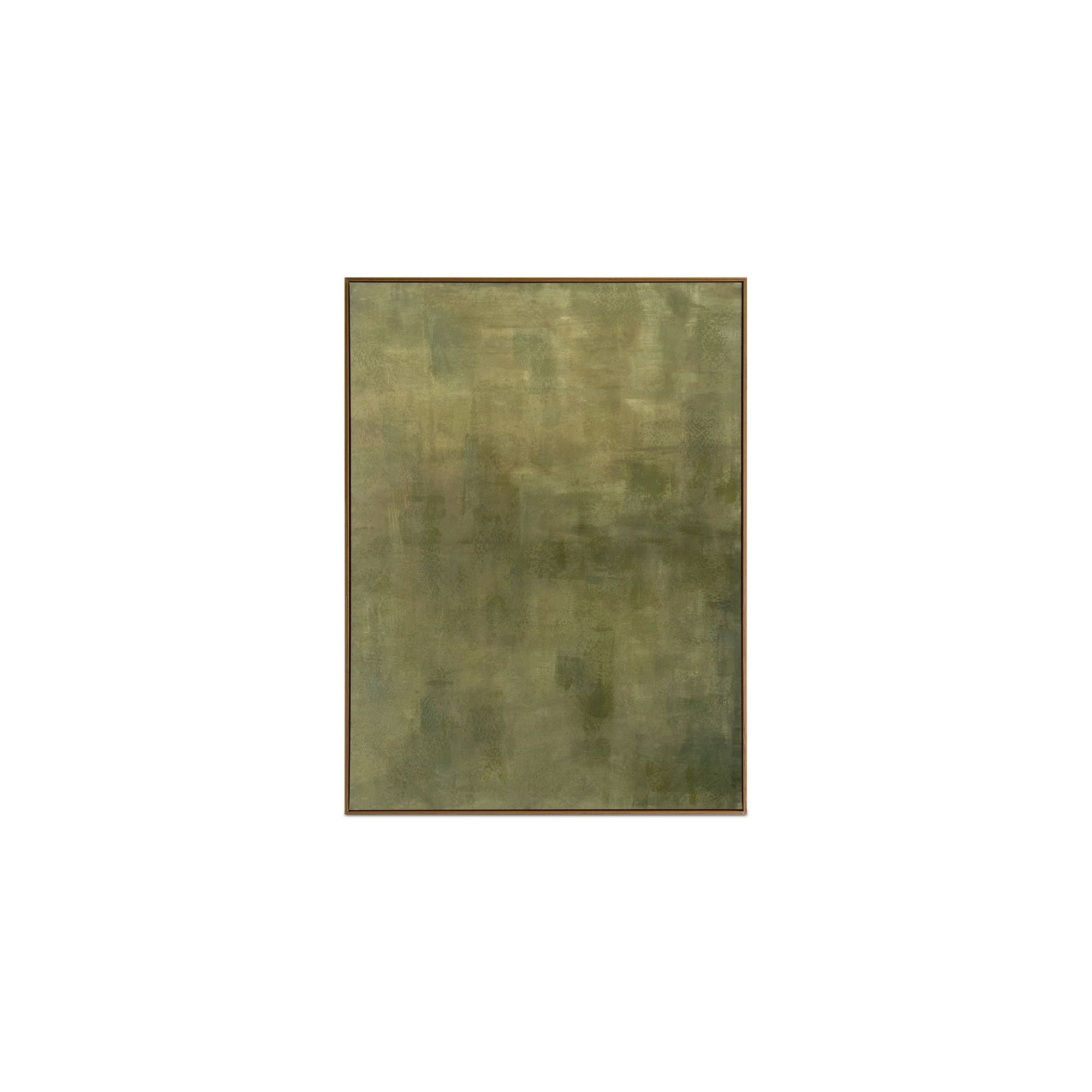 Moe's Home Enamor Framed Painting Olive - Image 1