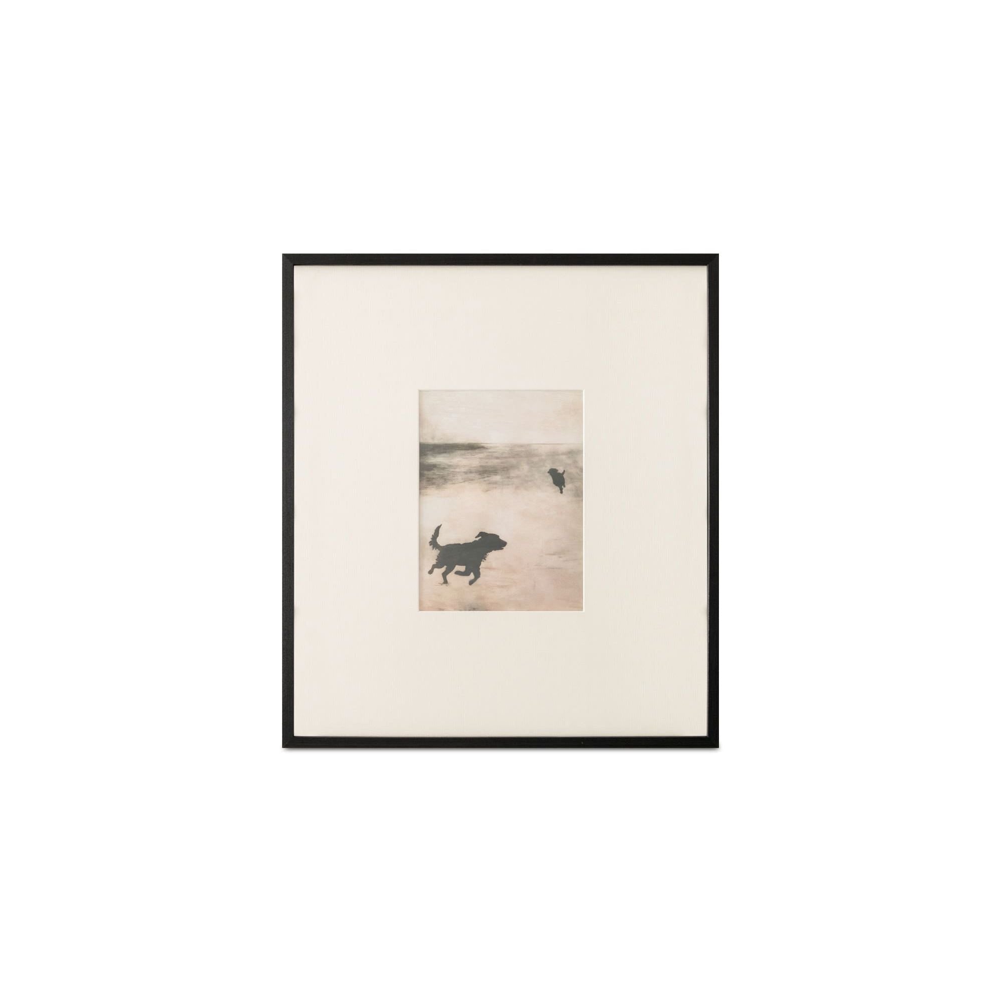 Moe's Home Strand 2 Framed Print - Image 1