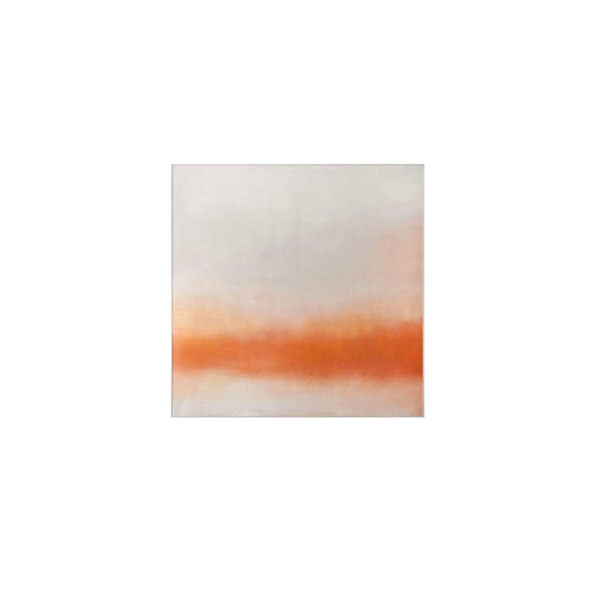 Moe's Home Morning Light Framed Painting Soft Orange - Image 1