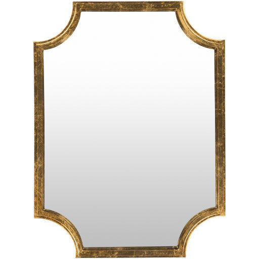 Surya Wall Decor & Mirrors Joslyn Modern Wall Mirror Gold Finish JSL-001 - Image 1