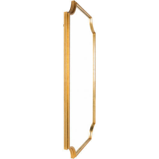 Surya Wall Decor & Mirrors Joslyn Modern Large Wall Mirror Gold Finish JSL-003 - Image 3