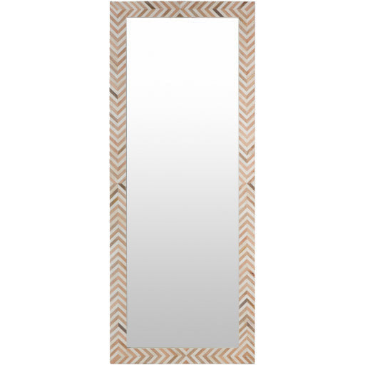 Surya Wall Decor & Mirrors Kathryn Modern Wall Mirror Natural Finish KAH-002 - Image 1