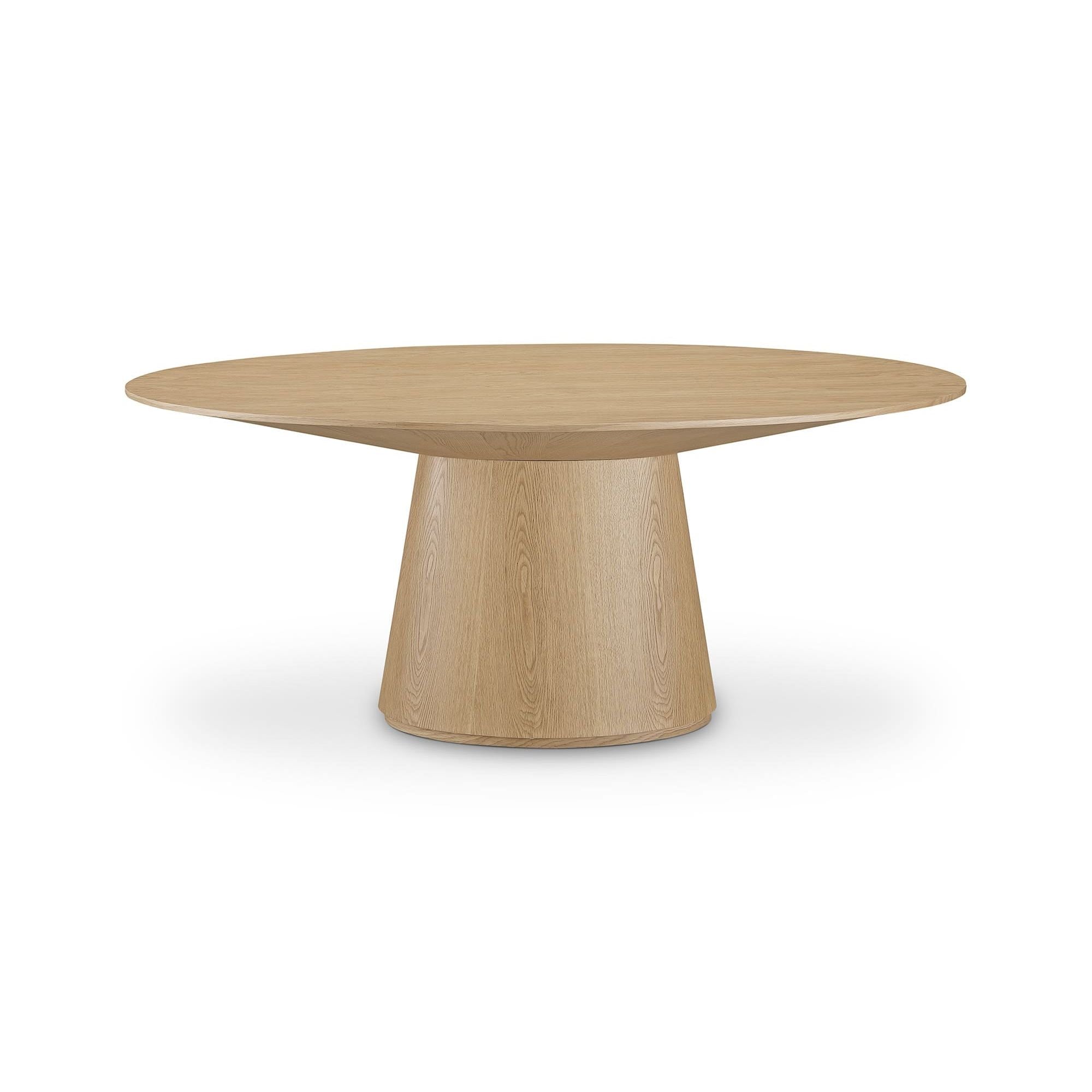 Moe's Home Otago Oval Dining Table Natural Oak - Image 1