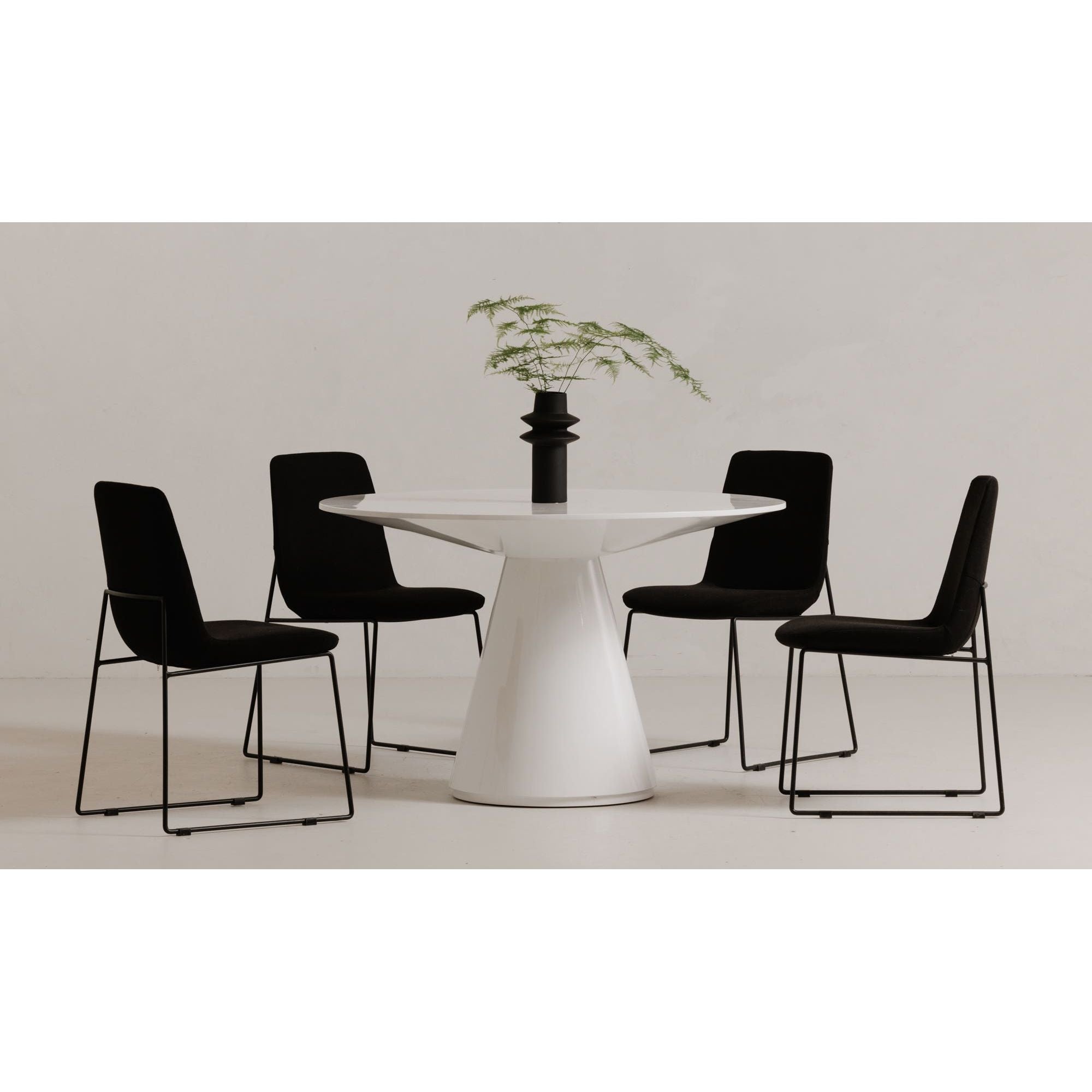 Moe's Home Otago 47In Round  Dining Table White - Image 2
