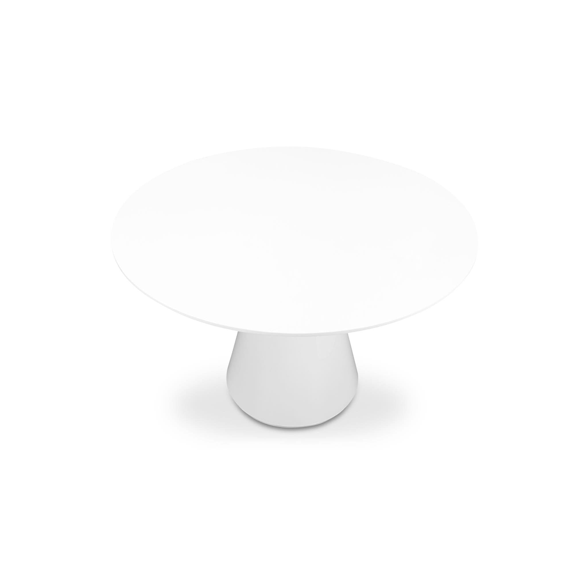 Moe's Home Otago 47In Round  Dining Table White - Image 3