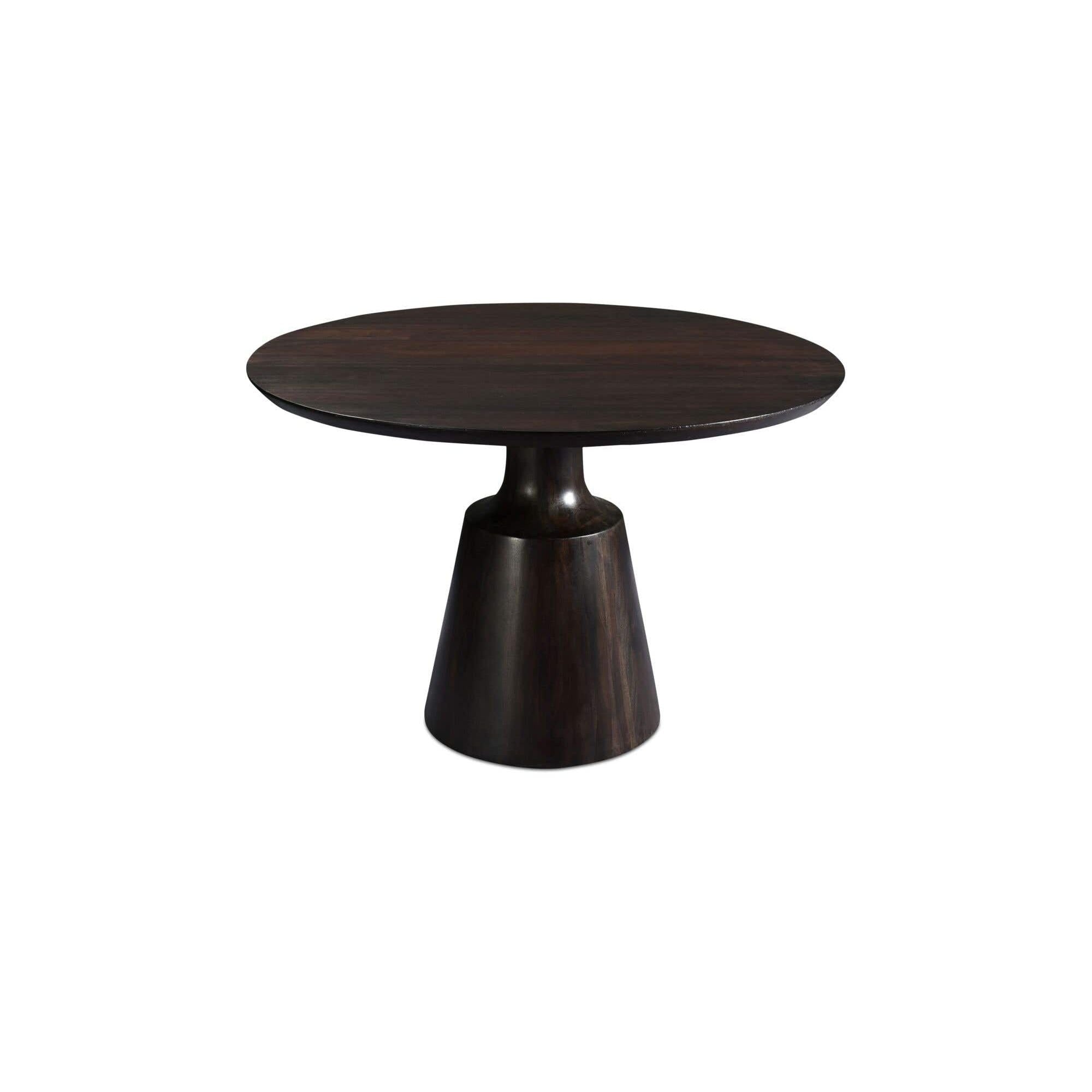 Moe's Home Myron Dining Table Dark Brown - Image 1