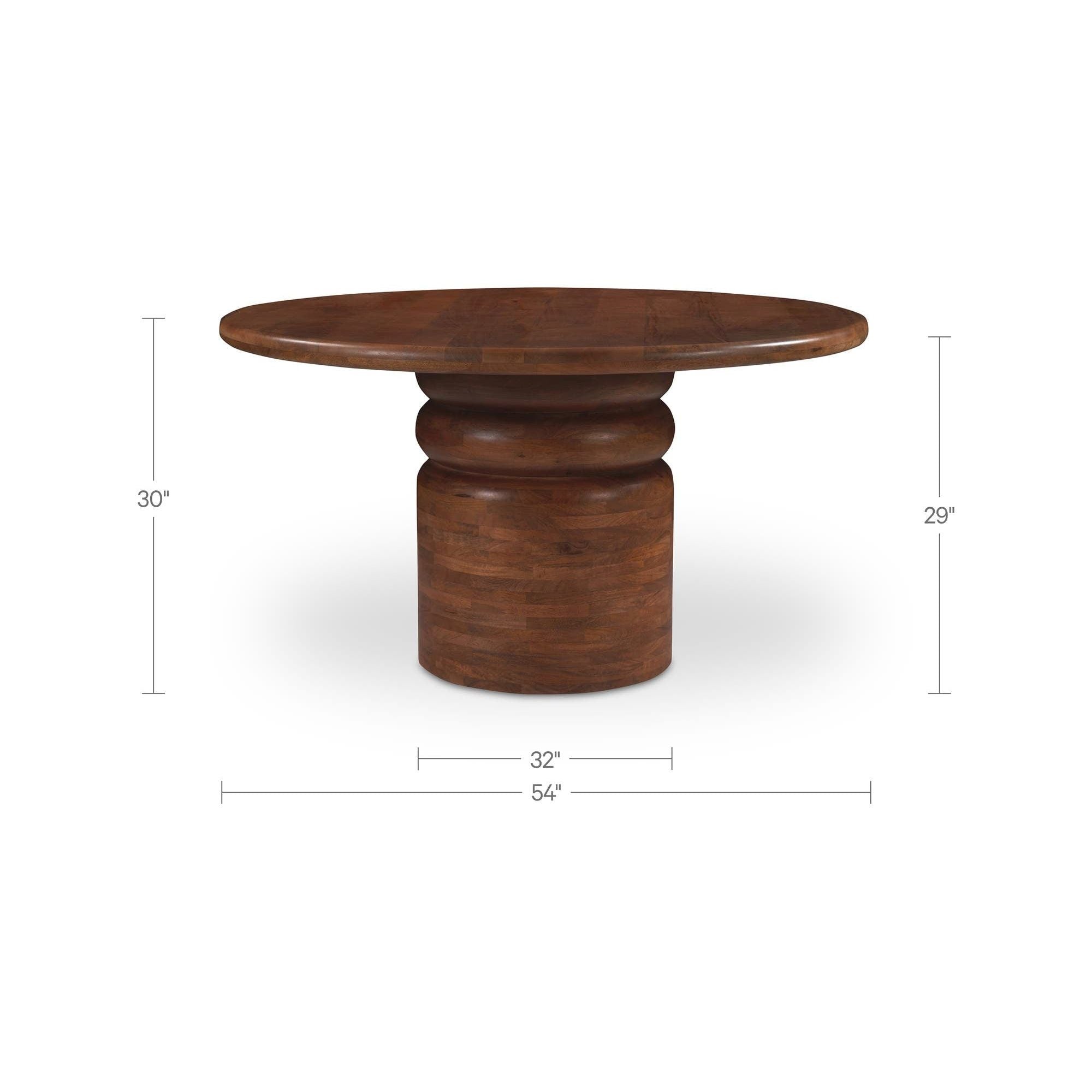 Moe's Home Maro Dining Table Natural - Image 3
