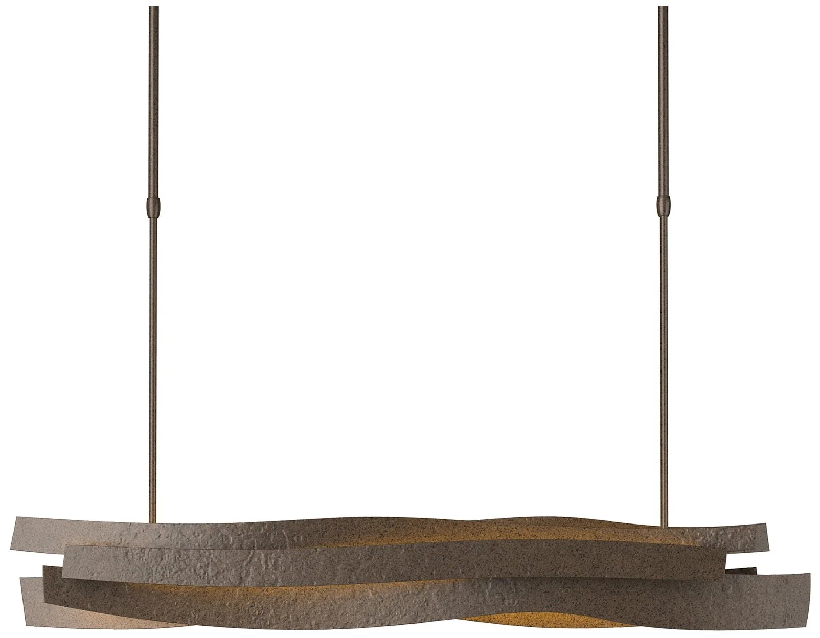 Landscape LED Pendant  - Bronze Finish - Standard Height - Image 1