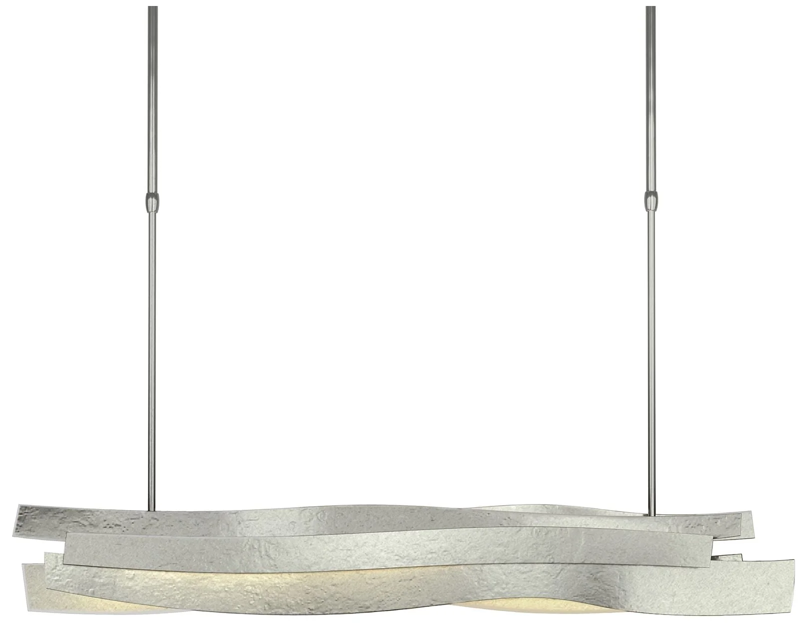 Landscape LED Pendant  - Sterling Finish - Standard Height - Image 1