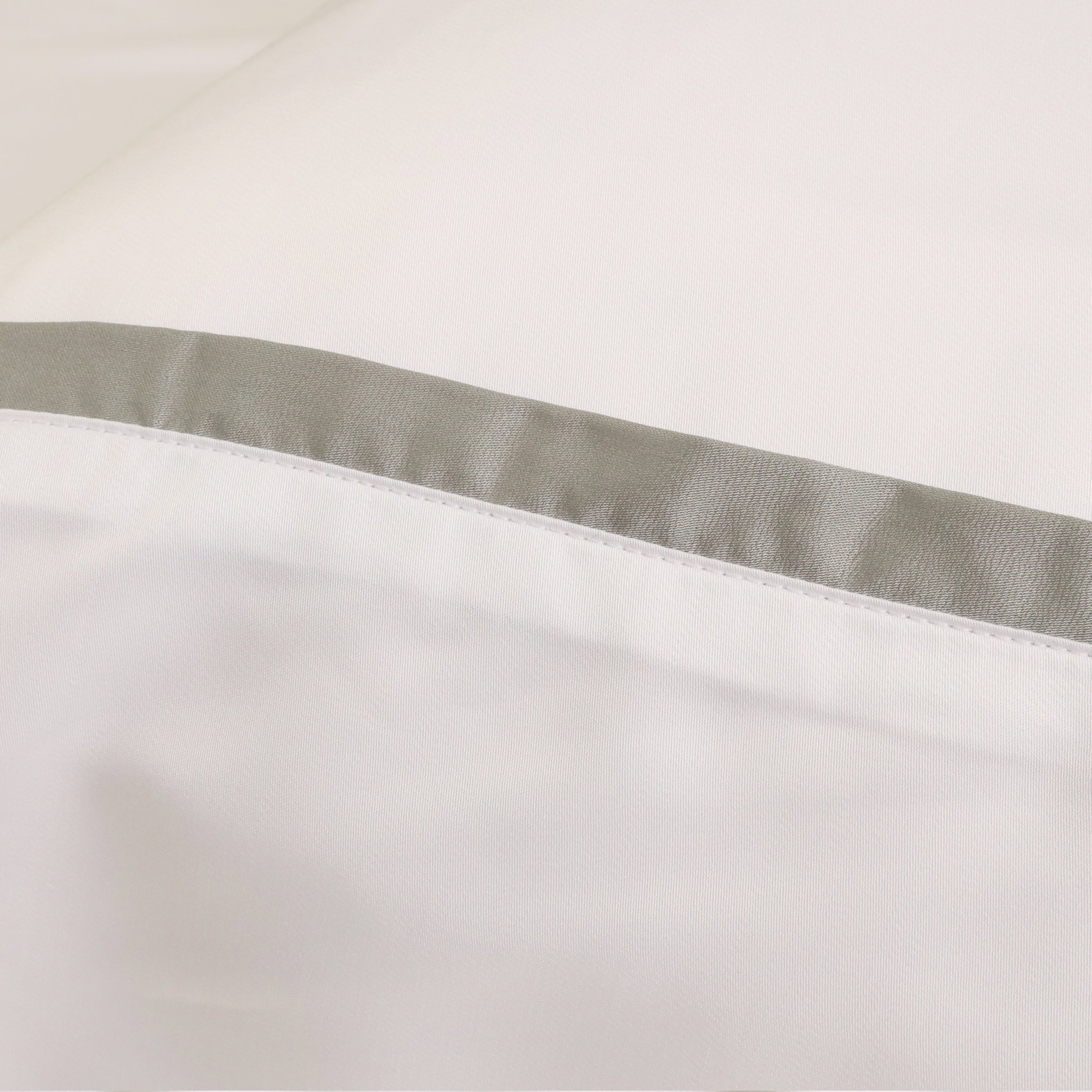 Pom Pom at Home Langston Bamboo Sateen Duvet Cover Set ~ Ocean Flange ~ Available in Twin, Queen and King Sizes - Image 2