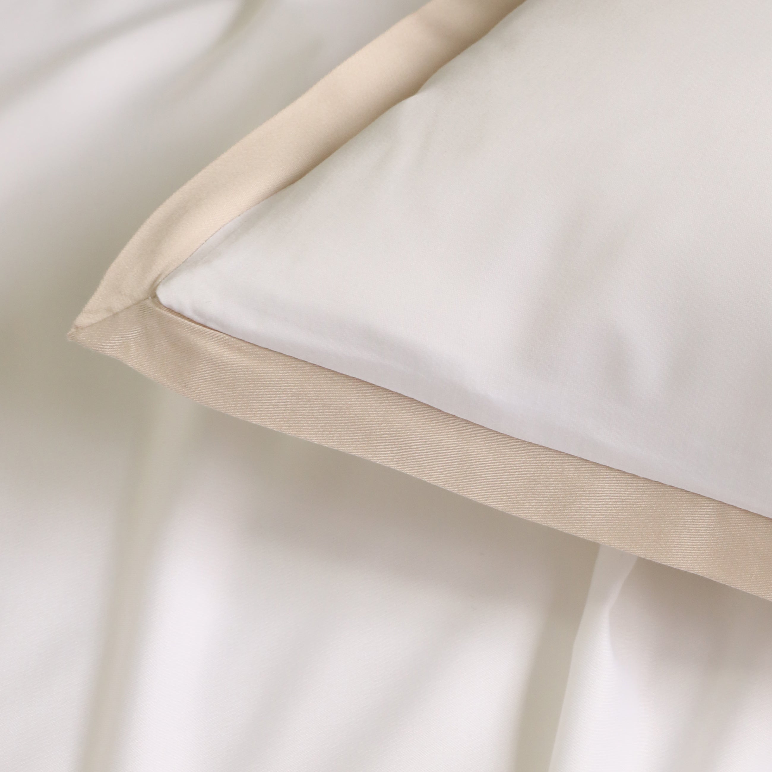 Pom Pom at Home Langston Bamboo Sateen Duvet Cover Set ~ Sand Flange ~ Available in Twin, Queen and King Sizes - Image 2