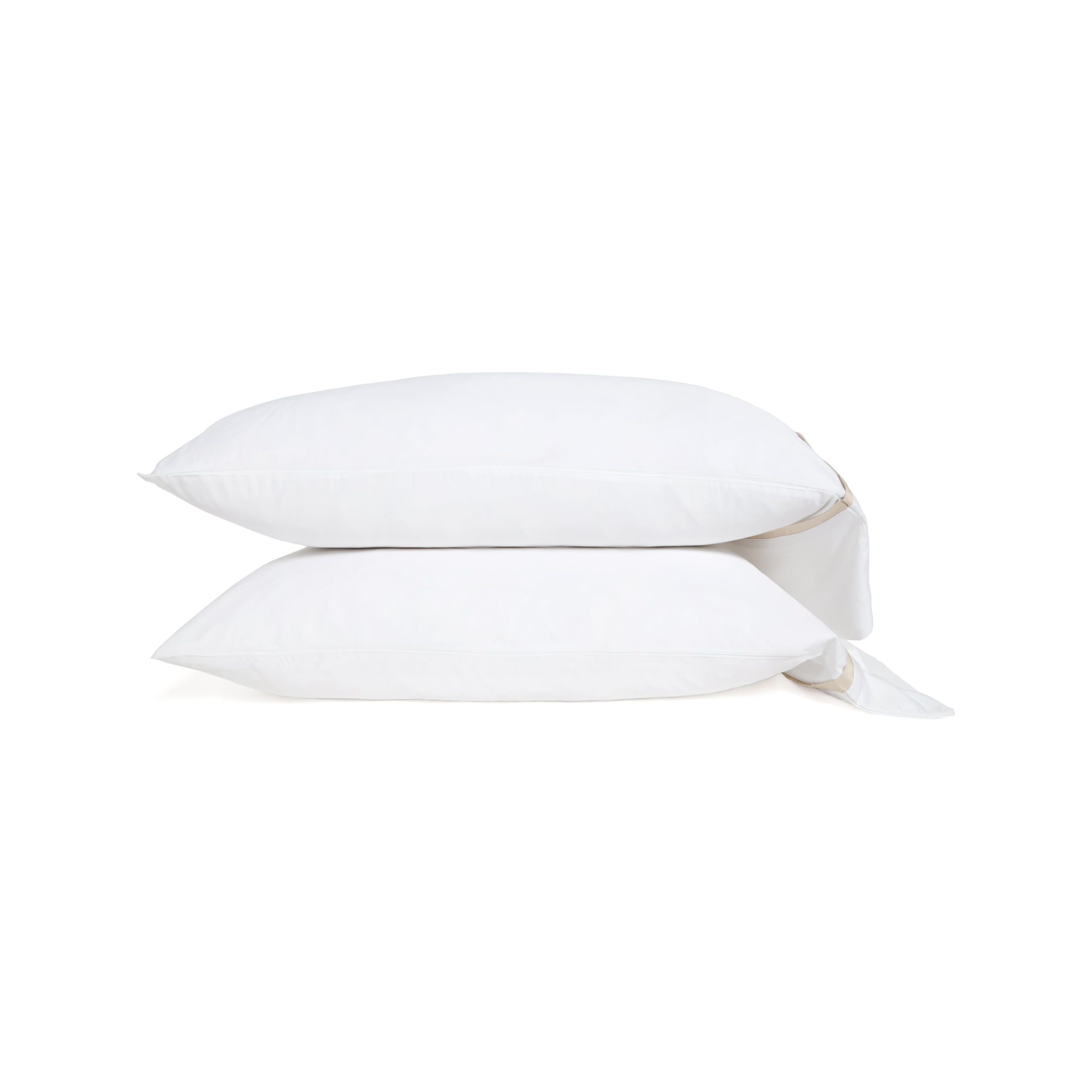 Pom Pom at Home Langston Bamboo Sateen Sheet Set ~ Sand Flange ~ Available in Twin, Queen and King Sizes - Image 3