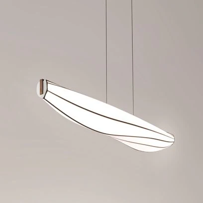 Lenis 64 1/2" Wide Aluminum LED Kitchen Island Light Pendant - Image 1