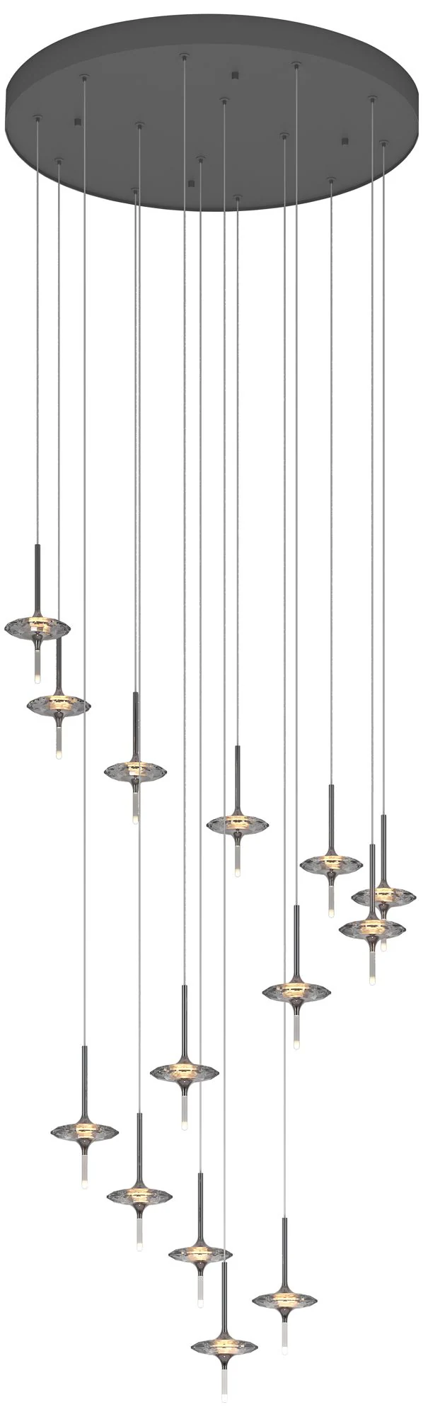 Light-Year 31.5 inch Crystal Chandelier - Image 1