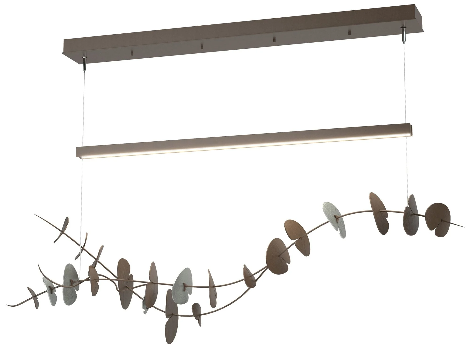 Lily LED Pendant - Bronze - Platinum - Image 1