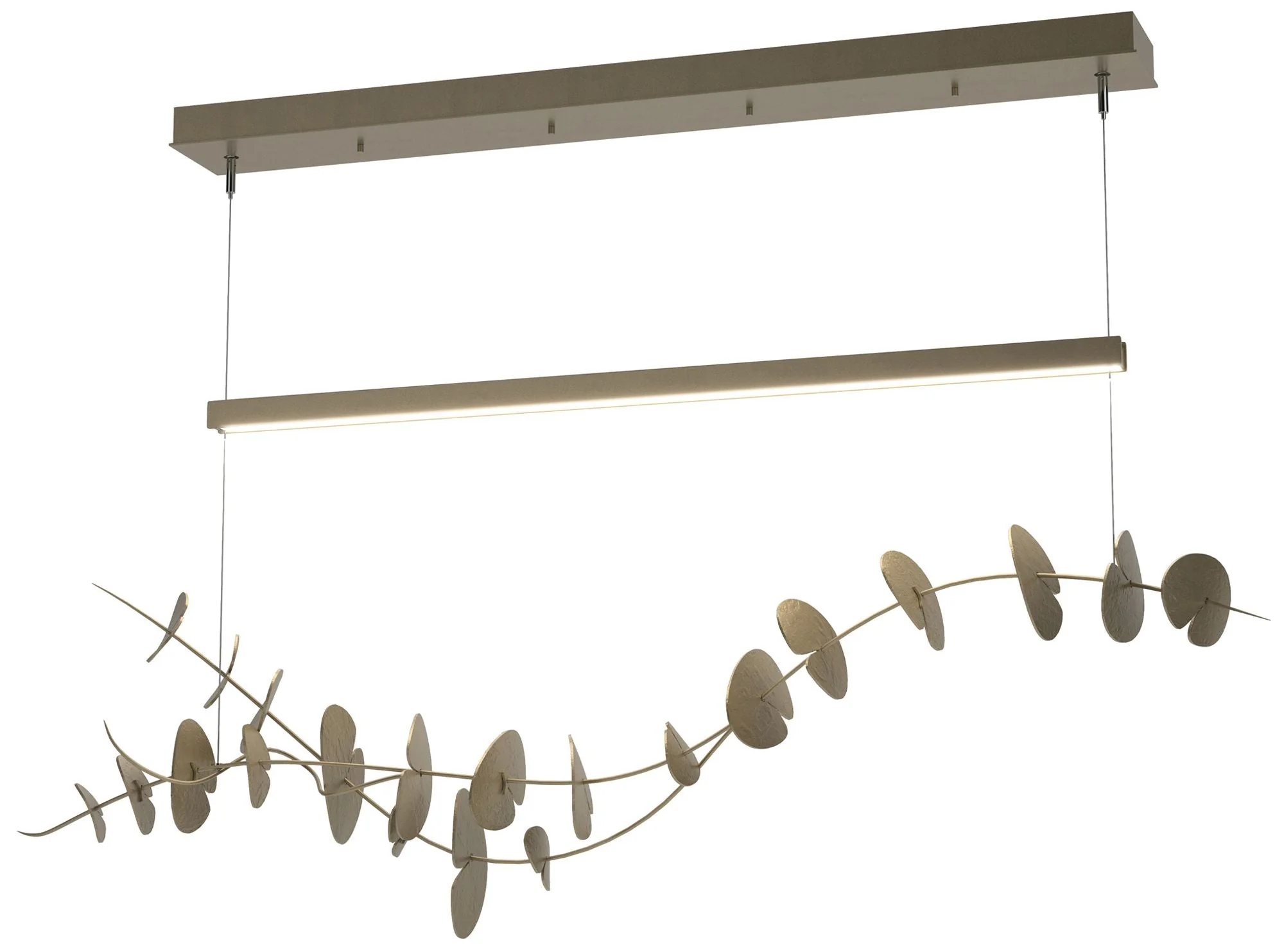 Lily LED Pendant - Gold - Gold - Image 1