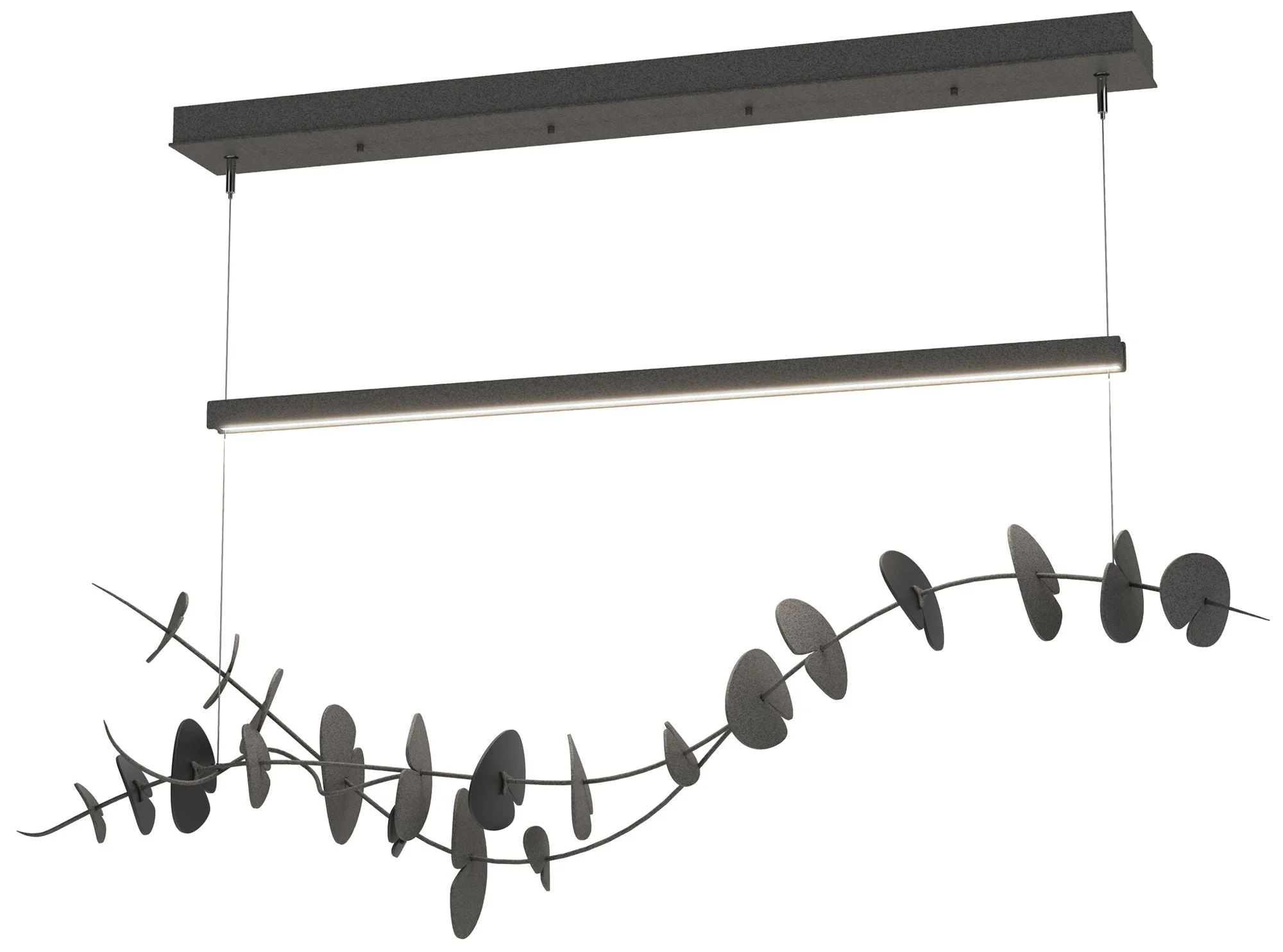 Lily LED Pendant - Iron - Black - Image 1