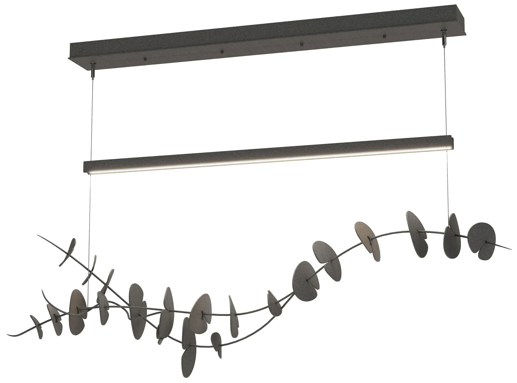 Lily LED Pendant - Iron - Dark Smoke - Image 1