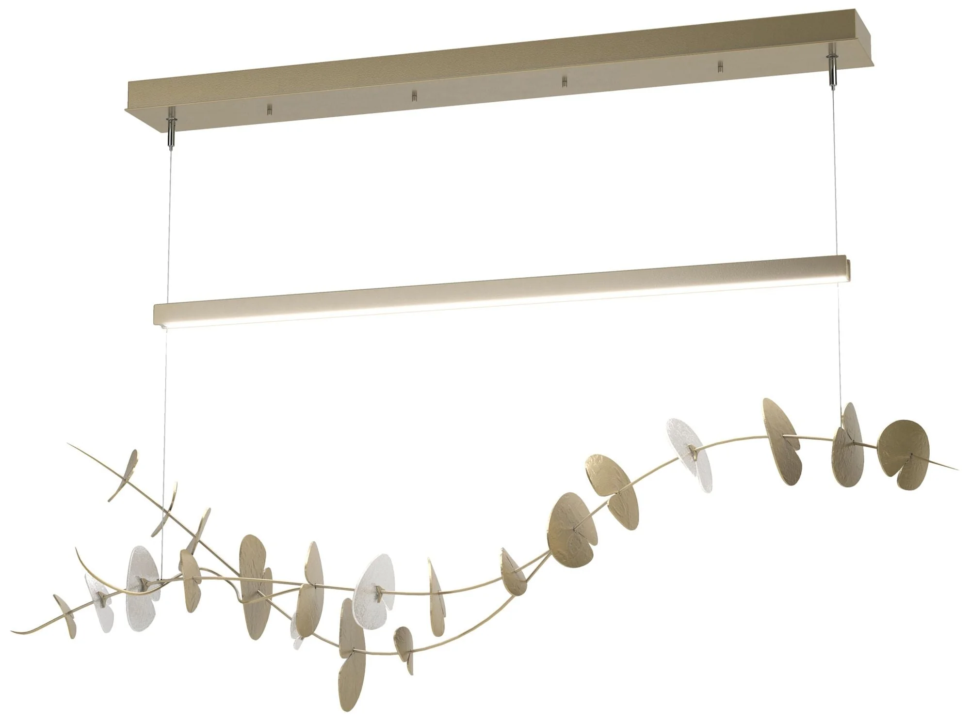 Lily LED Pendant - Modern Brass - Aqualite - Aqualite - Image 1