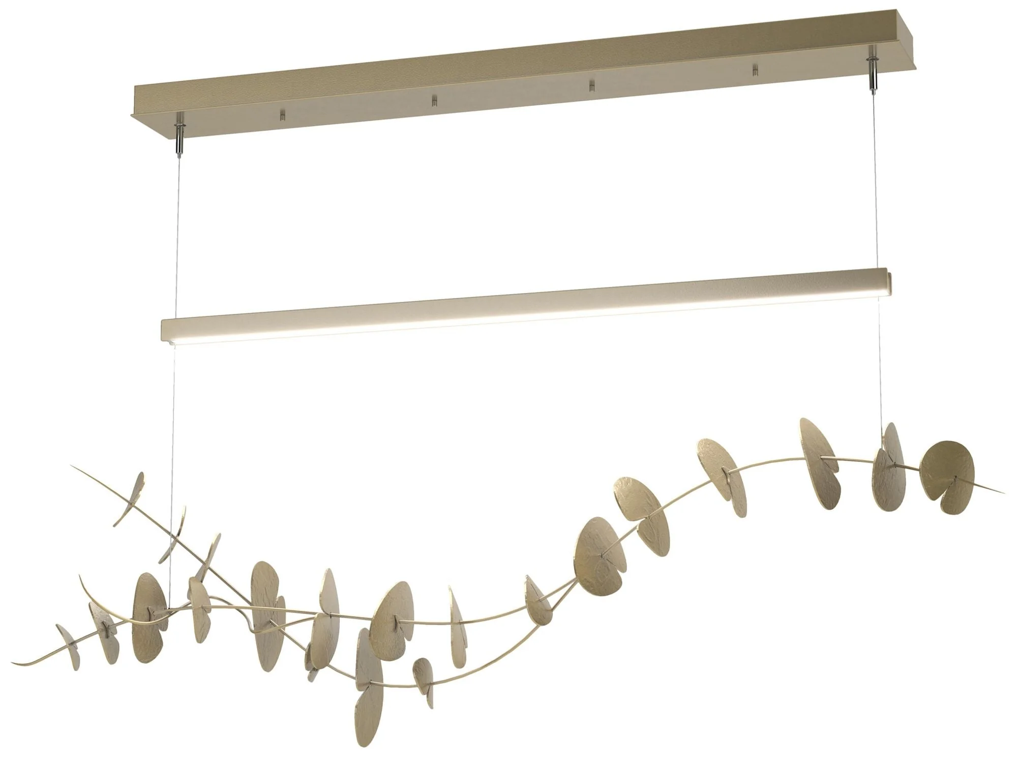 Lily LED Pendant - Modern Brass - Modern Brass - Image 1