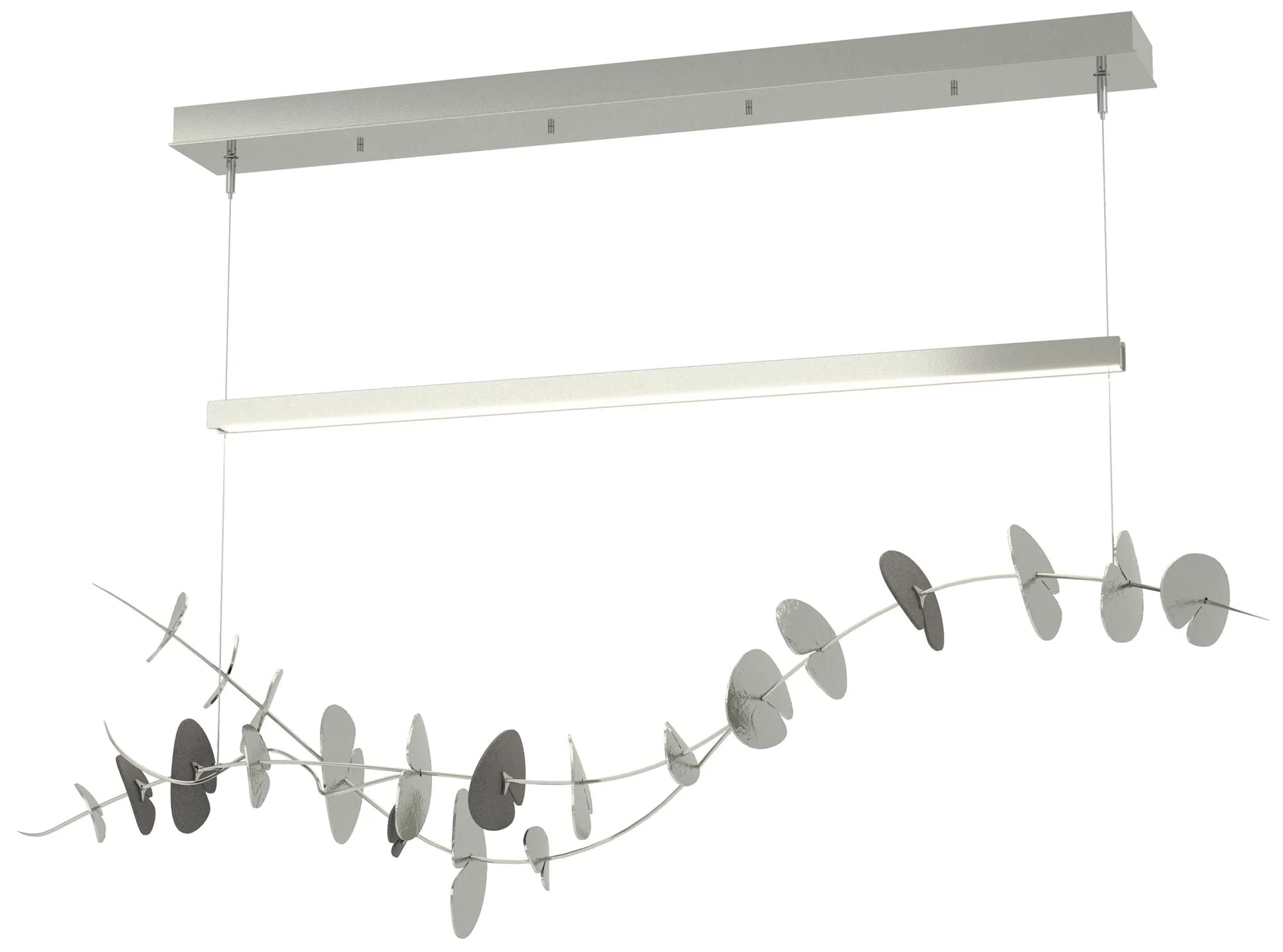 Lily LED Pendant - Sterling - Iron - Image 1
