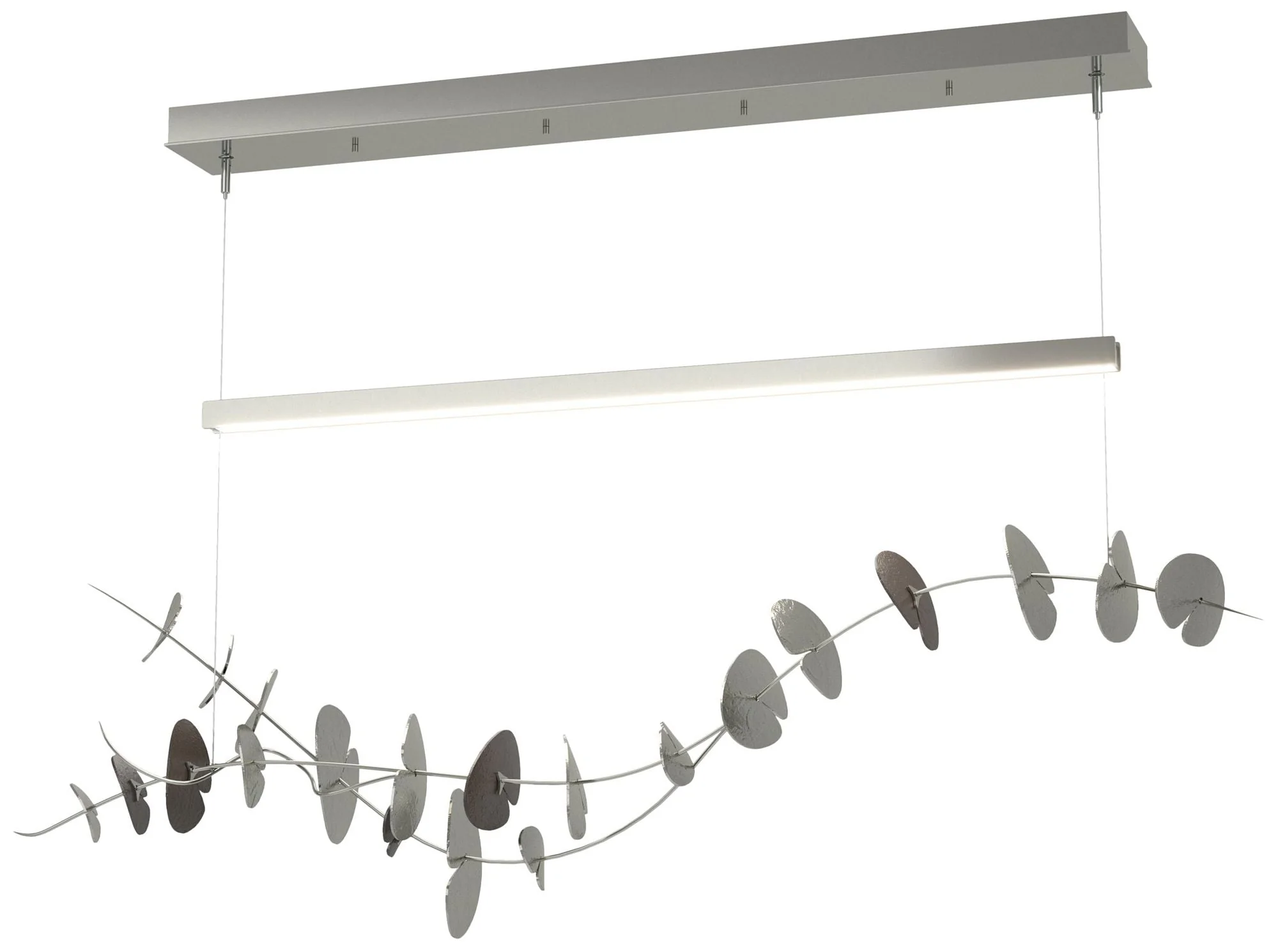 Lily LED Pendant - Sterling - Oil Rubbed Bronze - Image 1