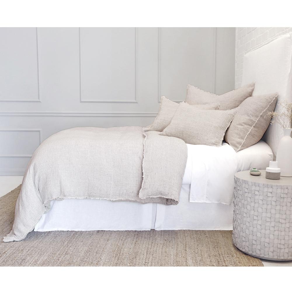 Pom Pom at Home Logan Terracotta Linen Duvet Cover and Pillow Shams ~ Available in Twin, Queen and King Sizes - Image 3